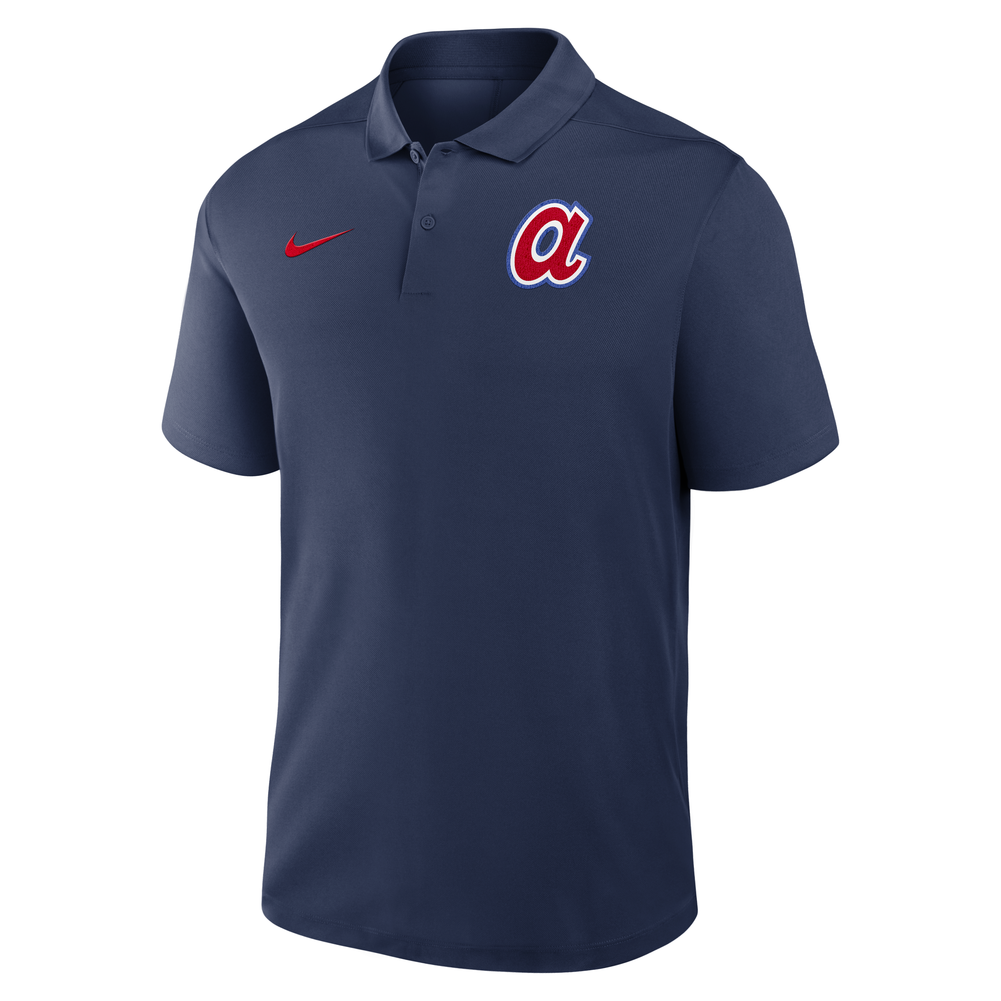 Men's Nike Navy Atlanta Braves Alternate Victory Dri-FIT Polo