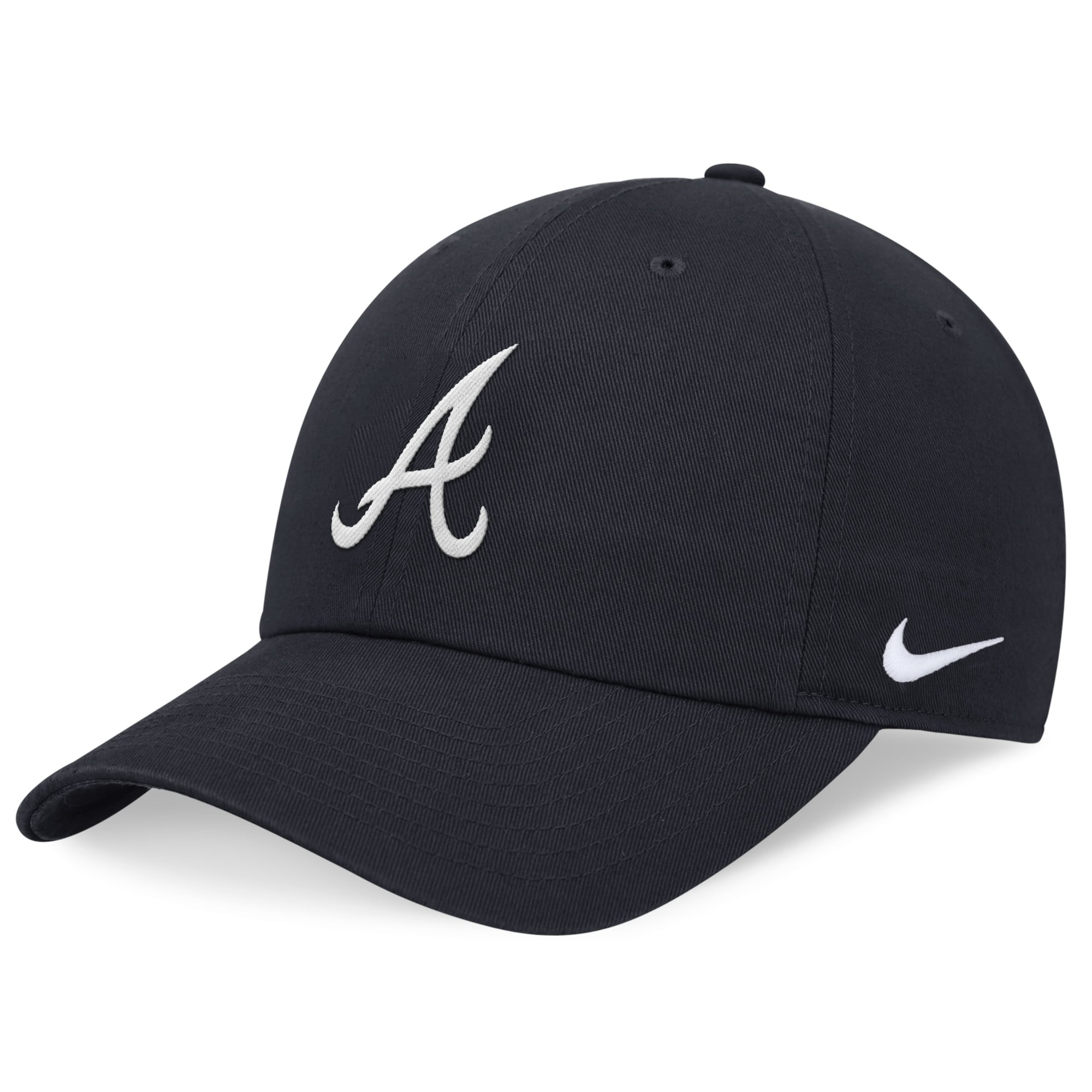 Men's Nike Navy Atlanta Braves Club Adjustable Hat