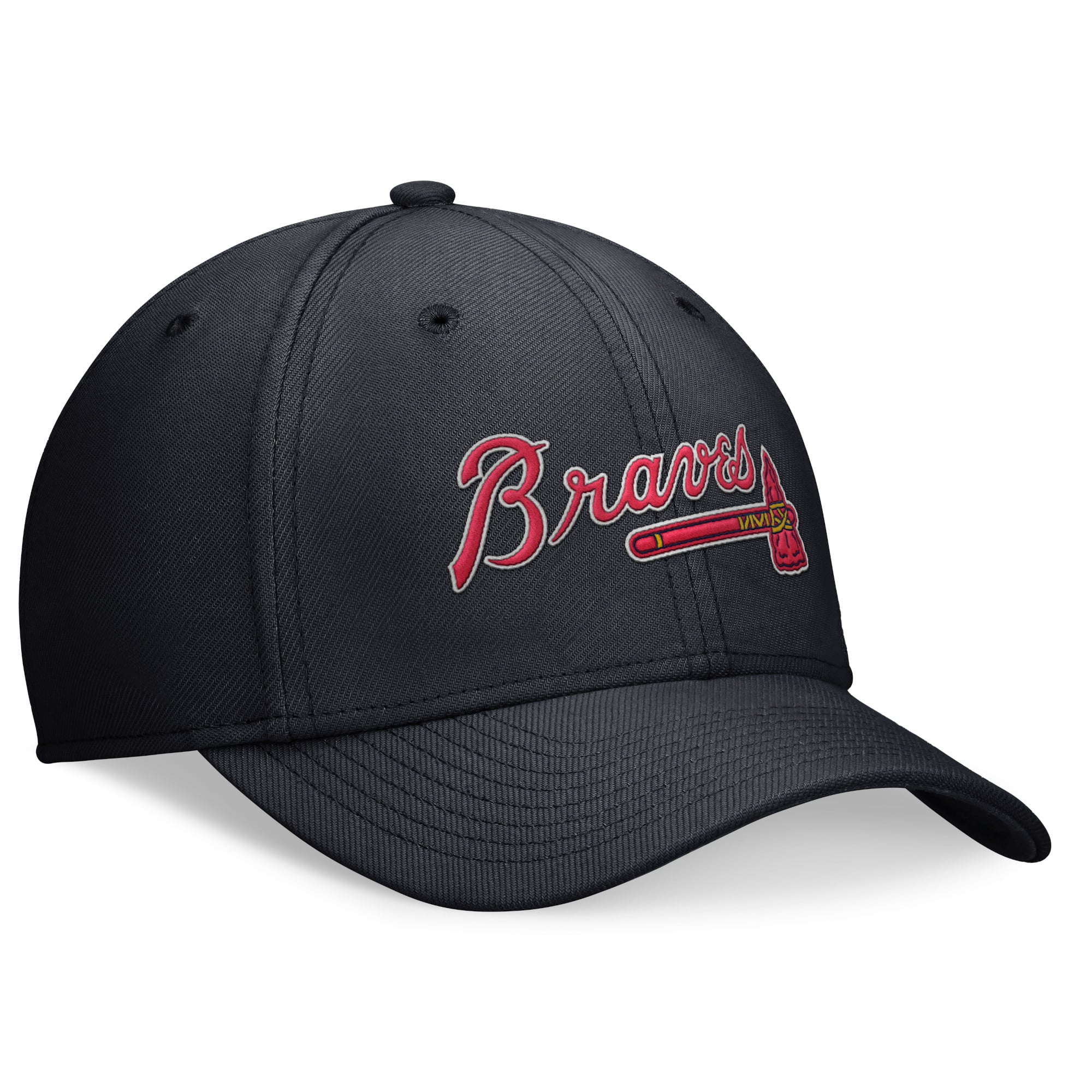 Men's Nike Navy Atlanta Braves Performance Flex Hat
