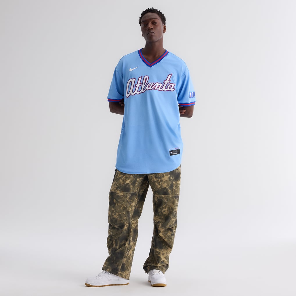 Men's Nike Powder Blue Atlanta Braves 2026 City Connect Authentic Jersey