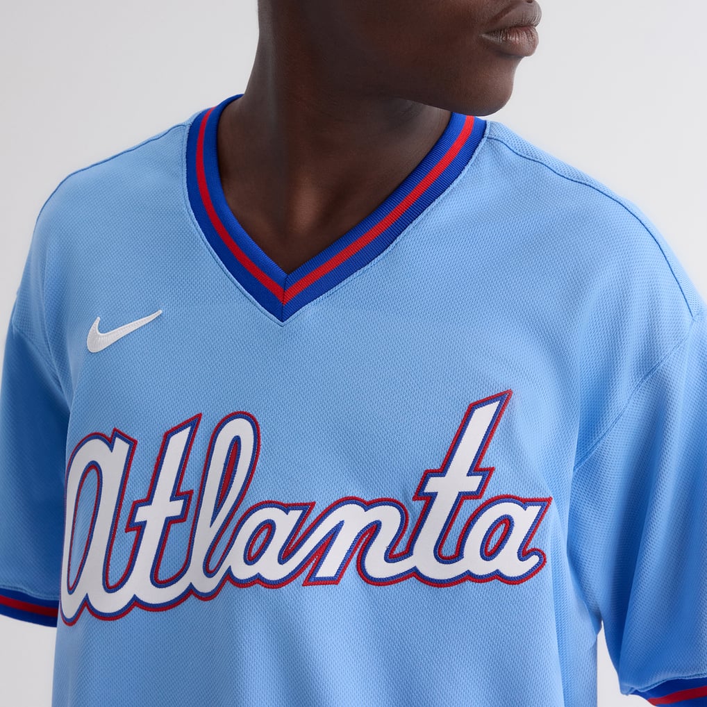 Men's Nike Powder Blue Atlanta Braves 2026 City Connect Authentic Jersey