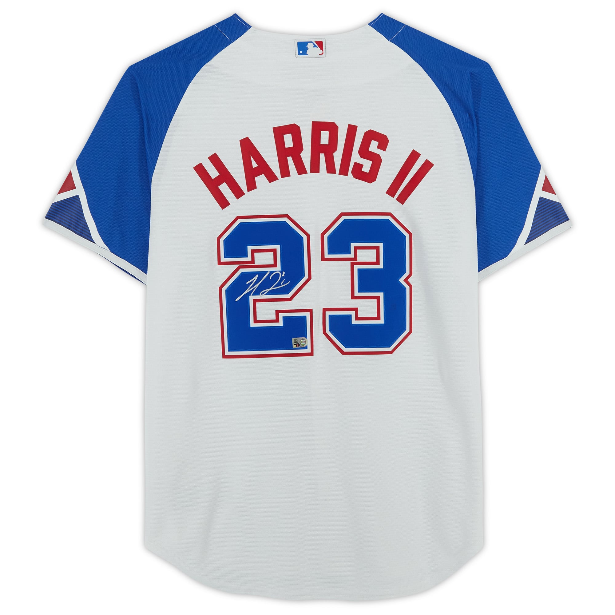 Michael Harris II Atlanta Braves Autographed White Nike City Connect Replica Jersey