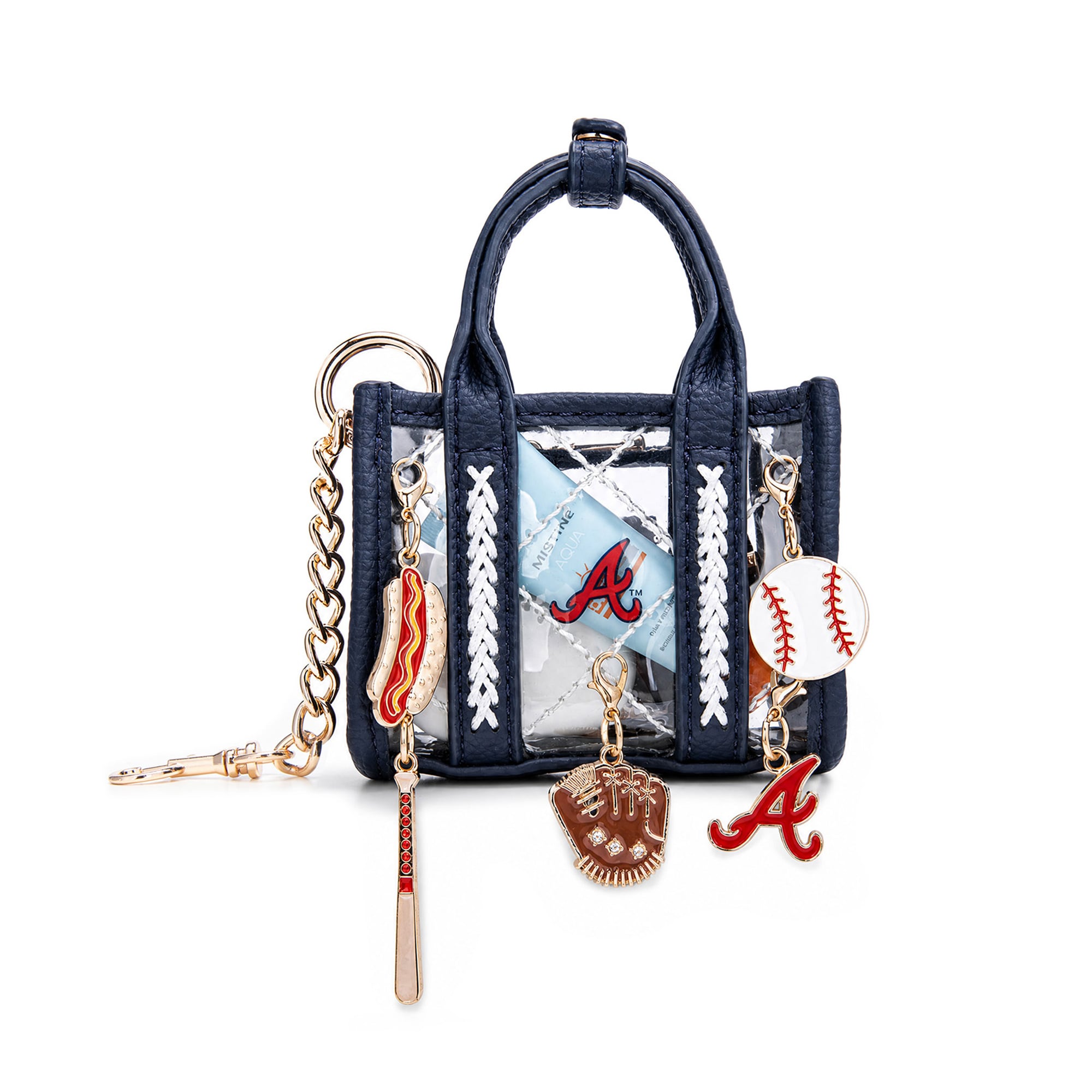 Porte-clés transparent Montana West Atlanta Braves