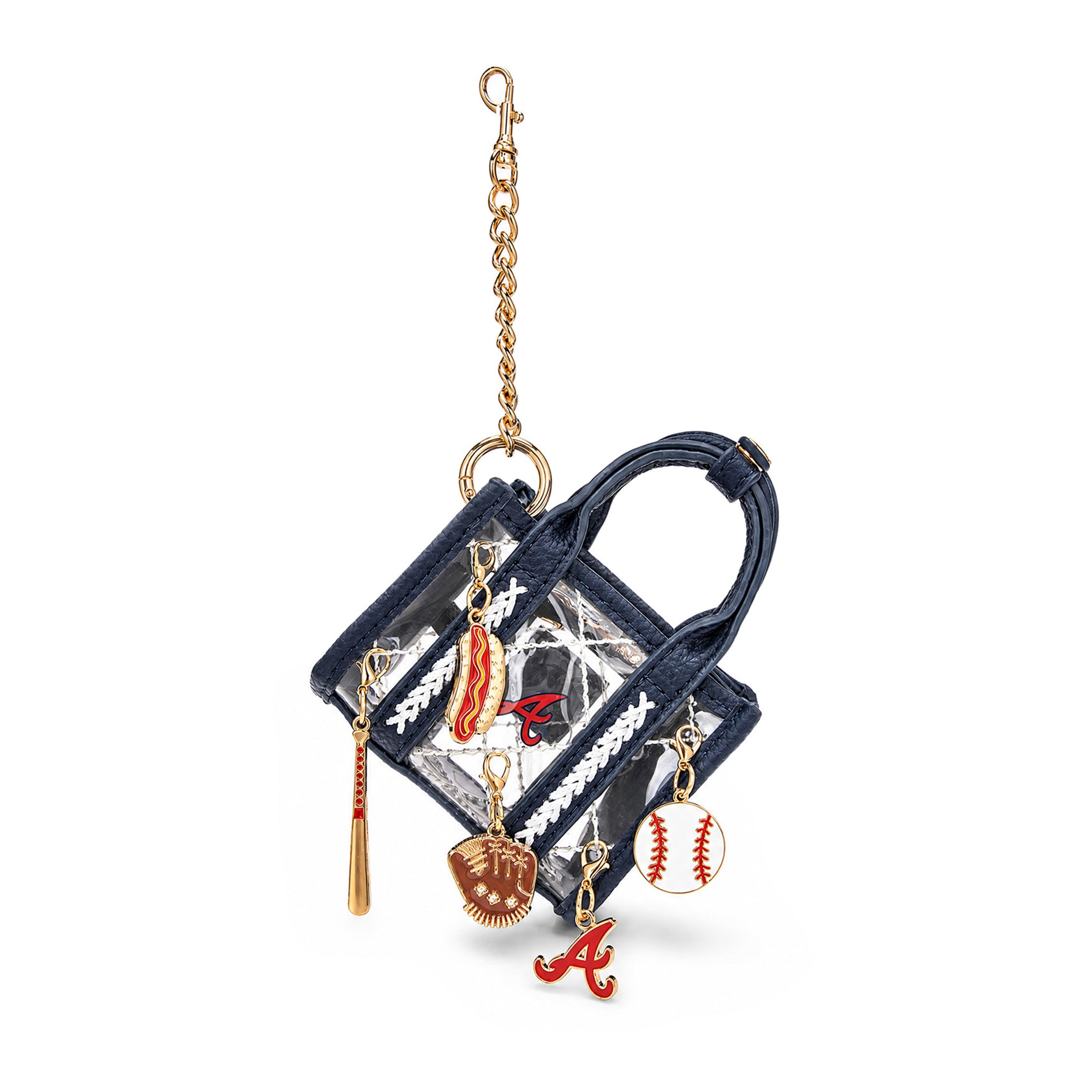 Porte-clés transparent Montana West Atlanta Braves