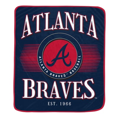 Atlanta Braves Pegasus Spotlight Arch 60" x 70" Ultra Soft Throw Blanket