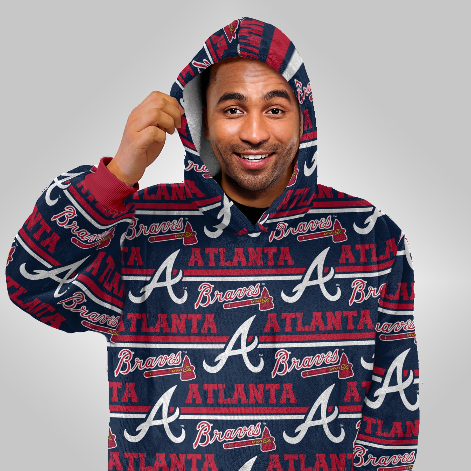 Pegasus Atlanta Braves Wave Ultra Soft Fan Cape