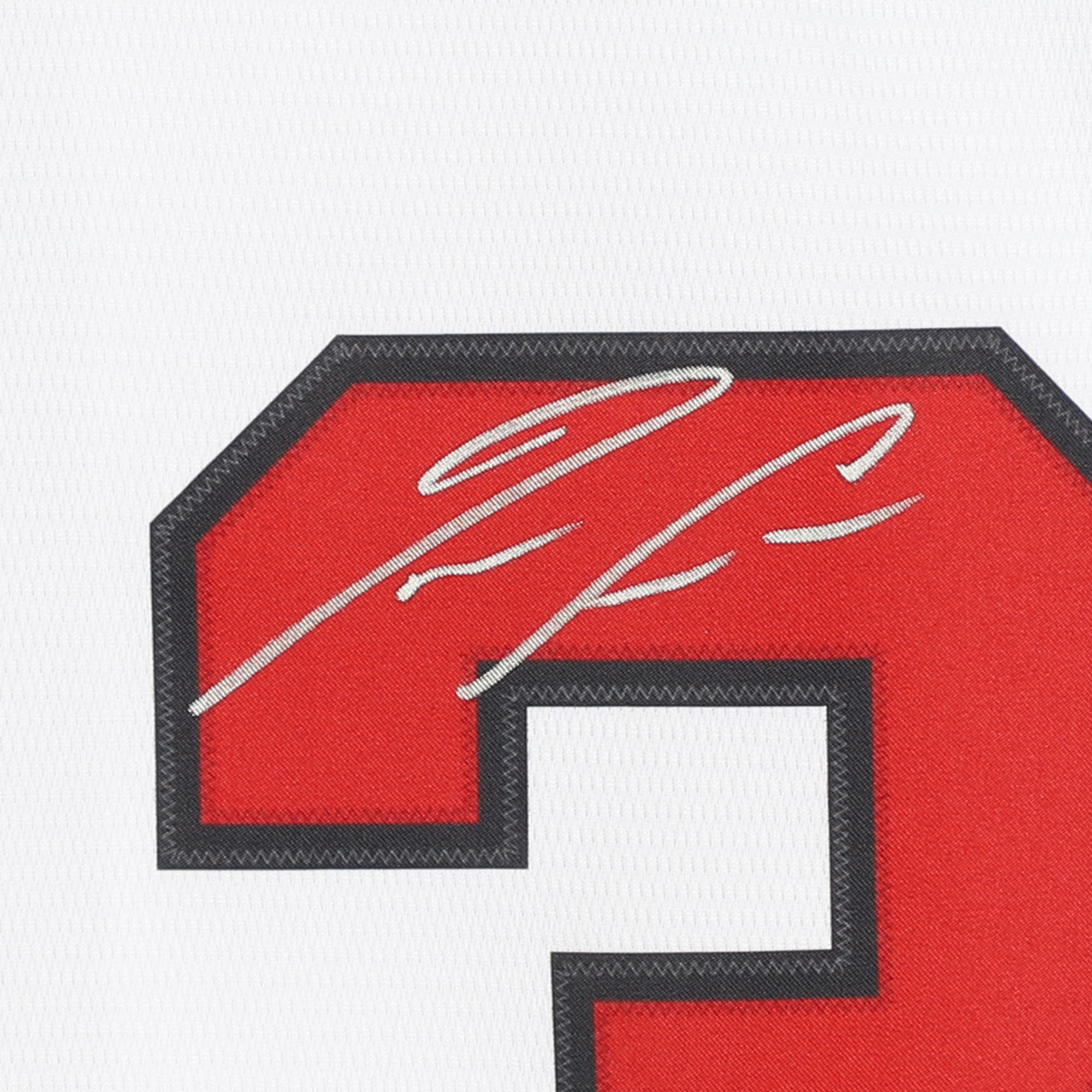 Maillot Ronald Acuna Jr. Atlanta Braves autographié blanc Nike authentique