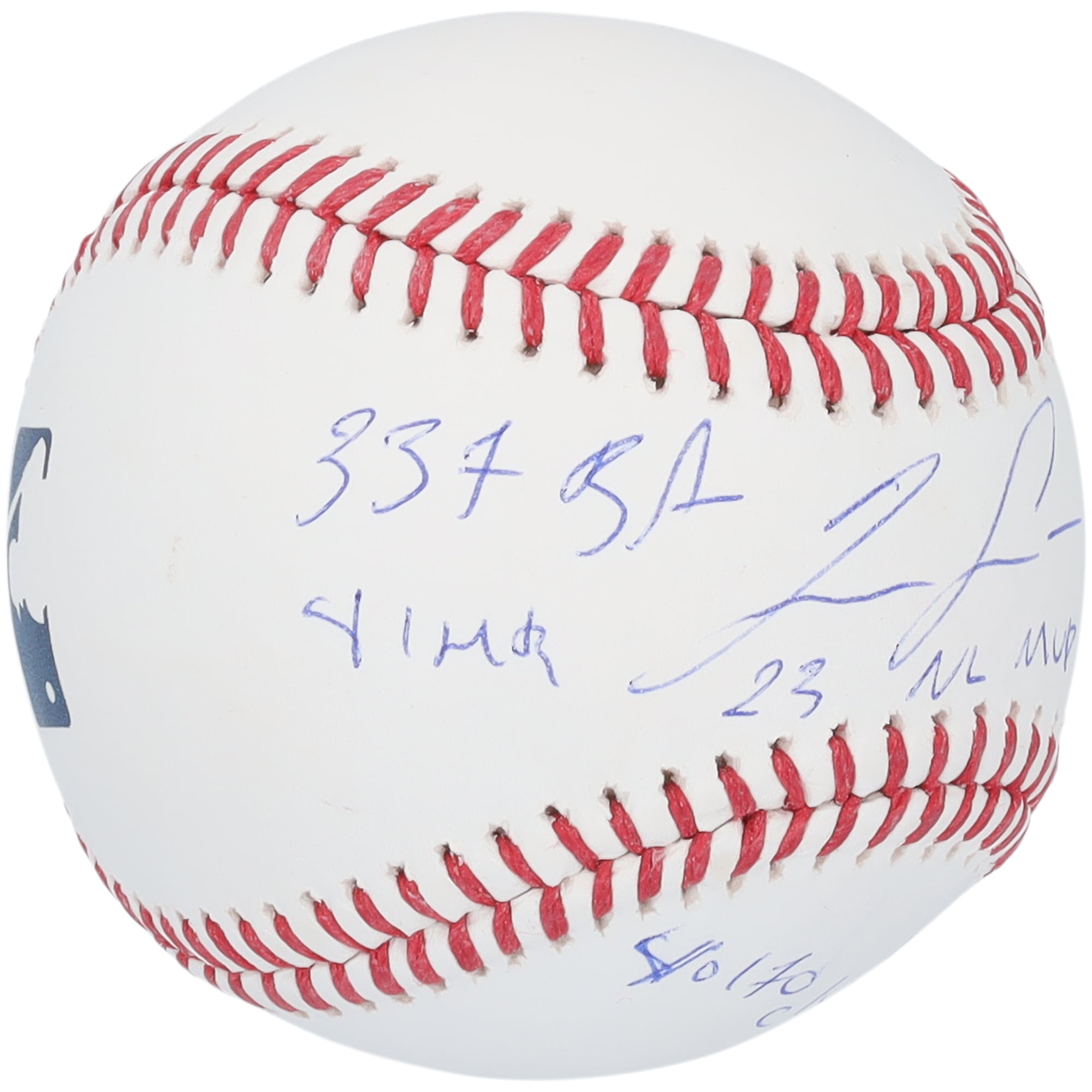 Ronald Acuña Jr. Atlanta Braves Autographed Baseball with Multiple Inscriptions - Limited Edition of 50