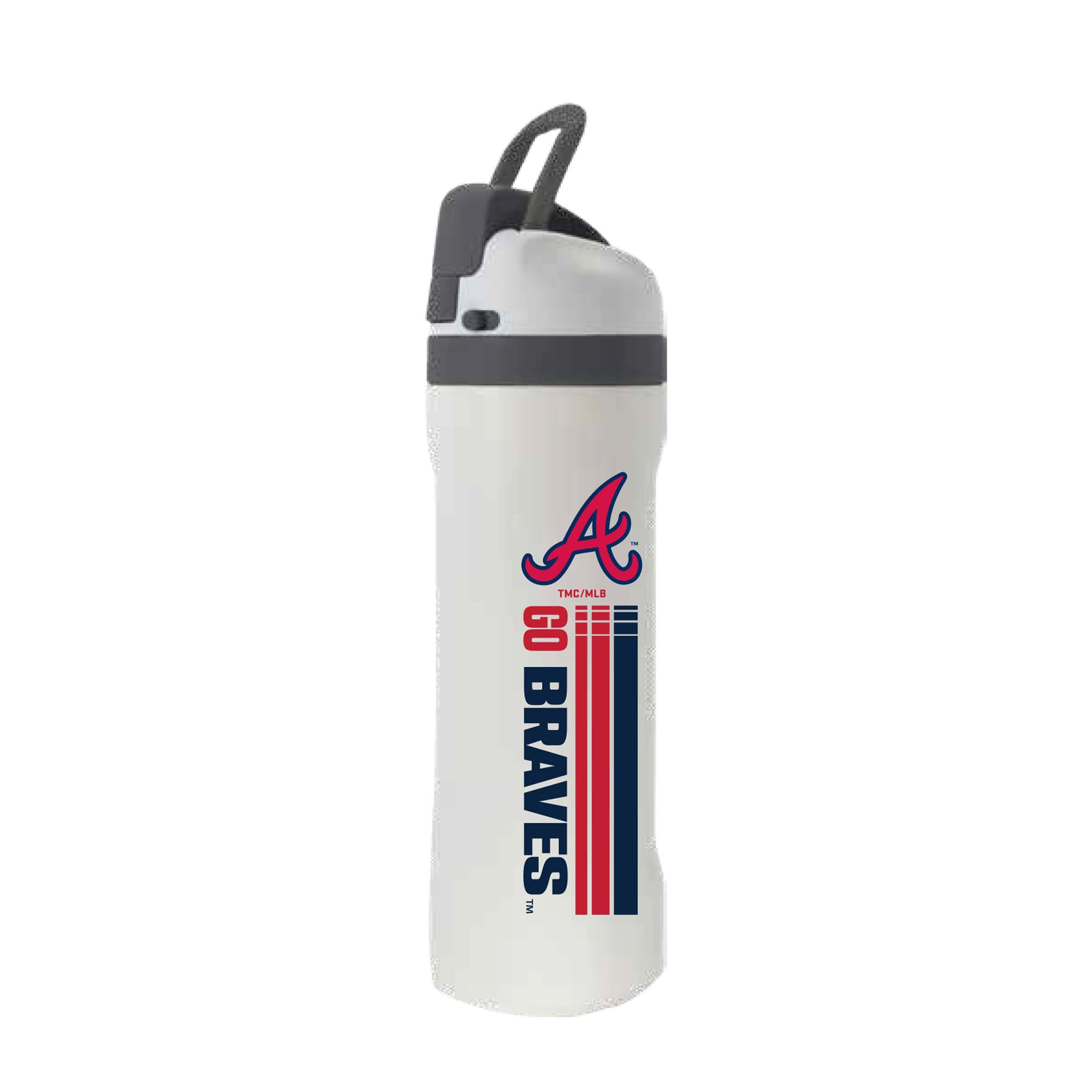 Gobelet isotherme en acier inoxydable de 710 ml (24 oz) à slogan des Braves d'Atlanta, The Memory Company