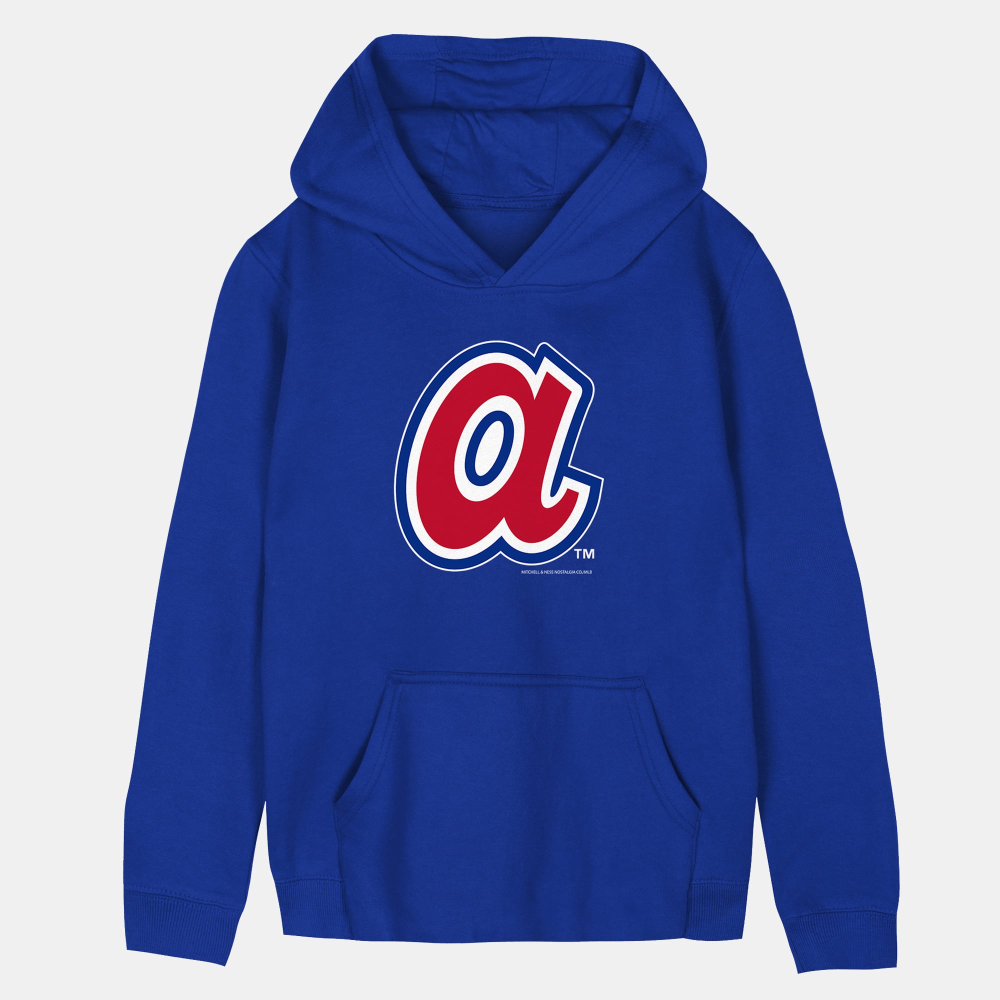 Sweat à capuche rétro Mitchell & Ness Royal Atlanta Braves pour tout-petit