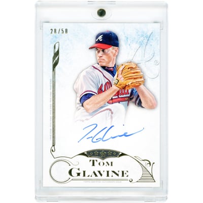 Tom Glavine Atlanta Braves Autographed 2015 Topps Five Star #FSA-TG #28/50 Card