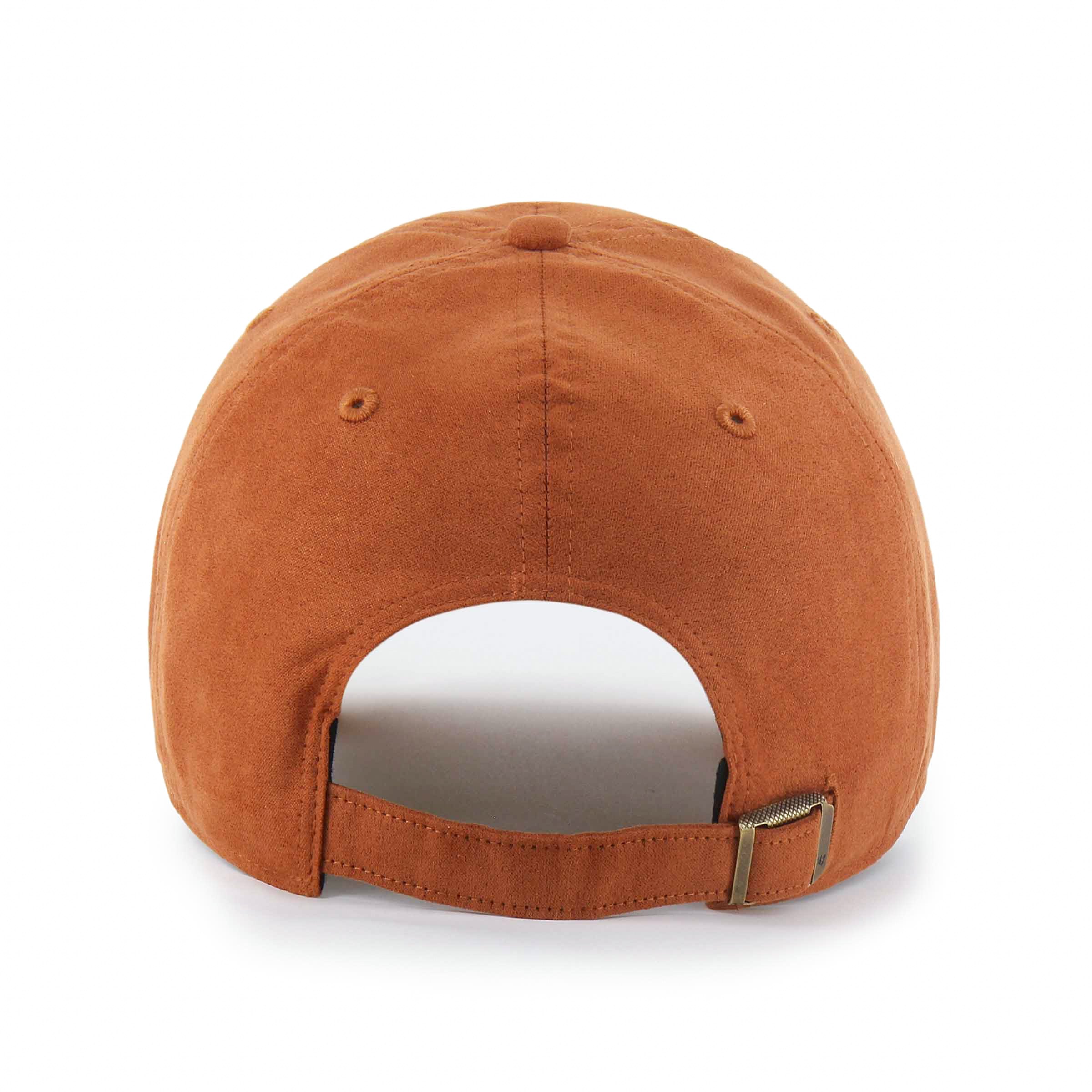 Unisex '47 Orange Atlanta Braves Fall Feelings Ballpark Suede Clean Up Hat