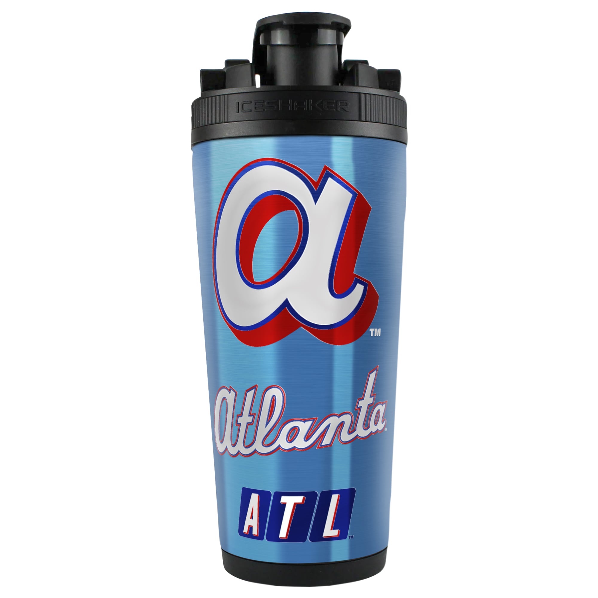 WinCraft  Atlanta Braves 2026 City Connect 26oz. 4D Ice Shaker Bottle