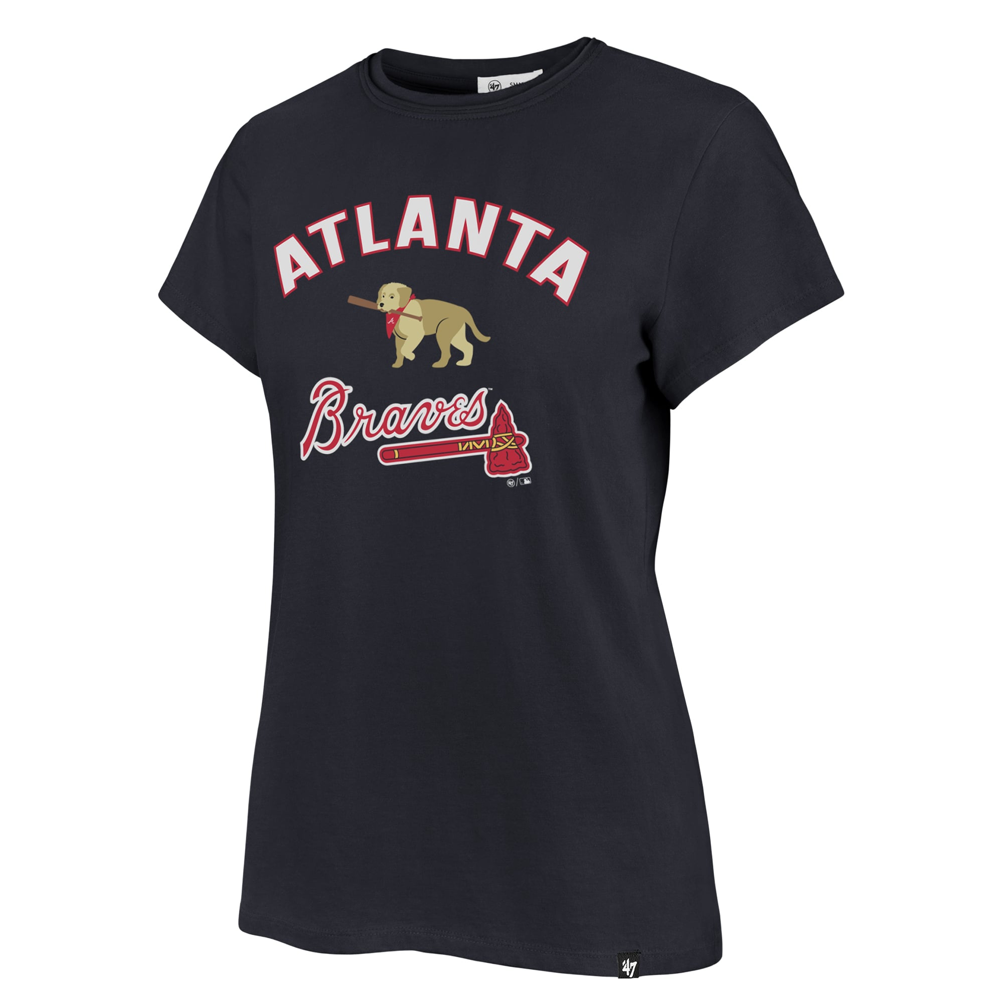 T-shirt Frankie régional des Braves d'Atlanta, marine, '47