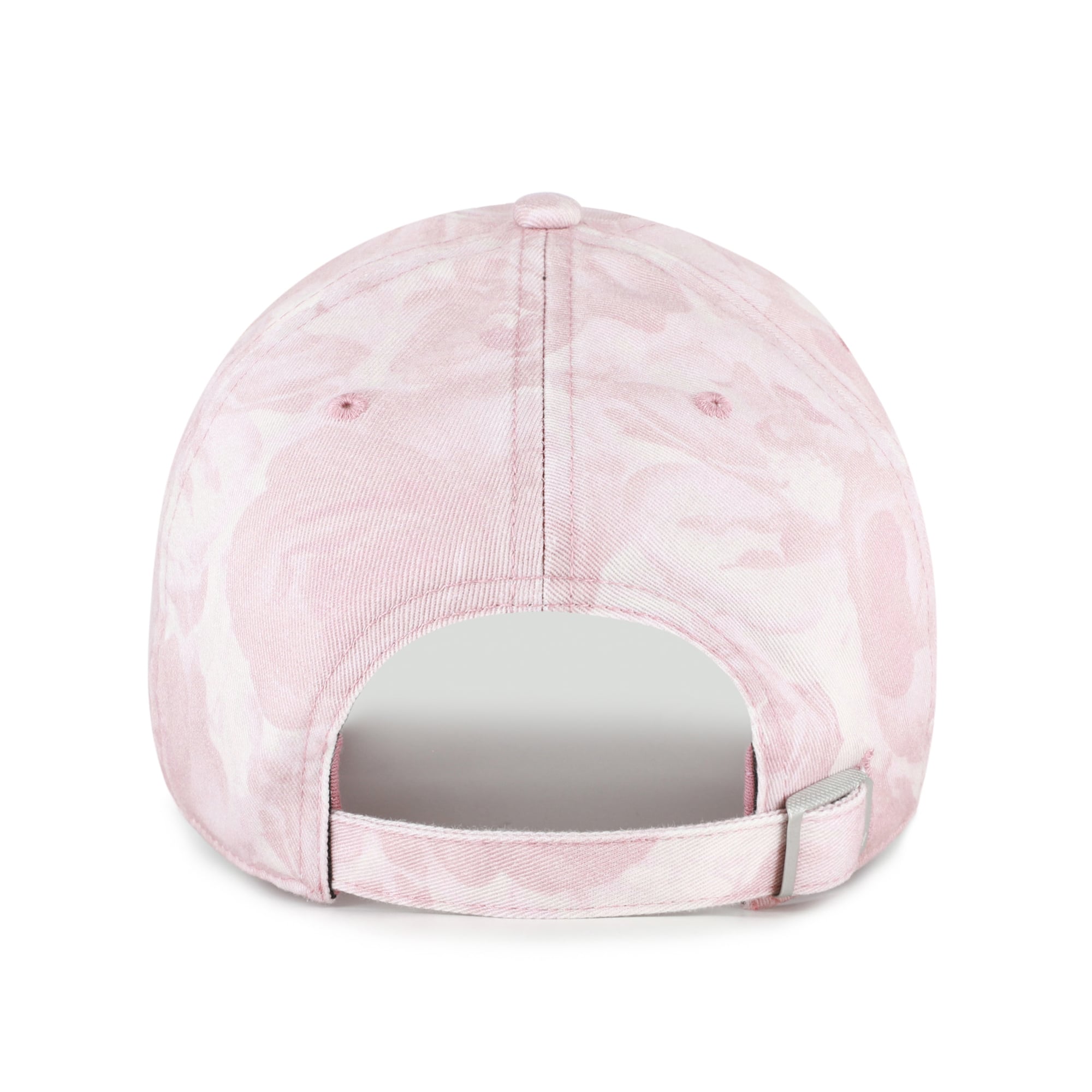 Women's '47 Pink Atlanta Braves Gardenia Clean Up Adjustable Hat