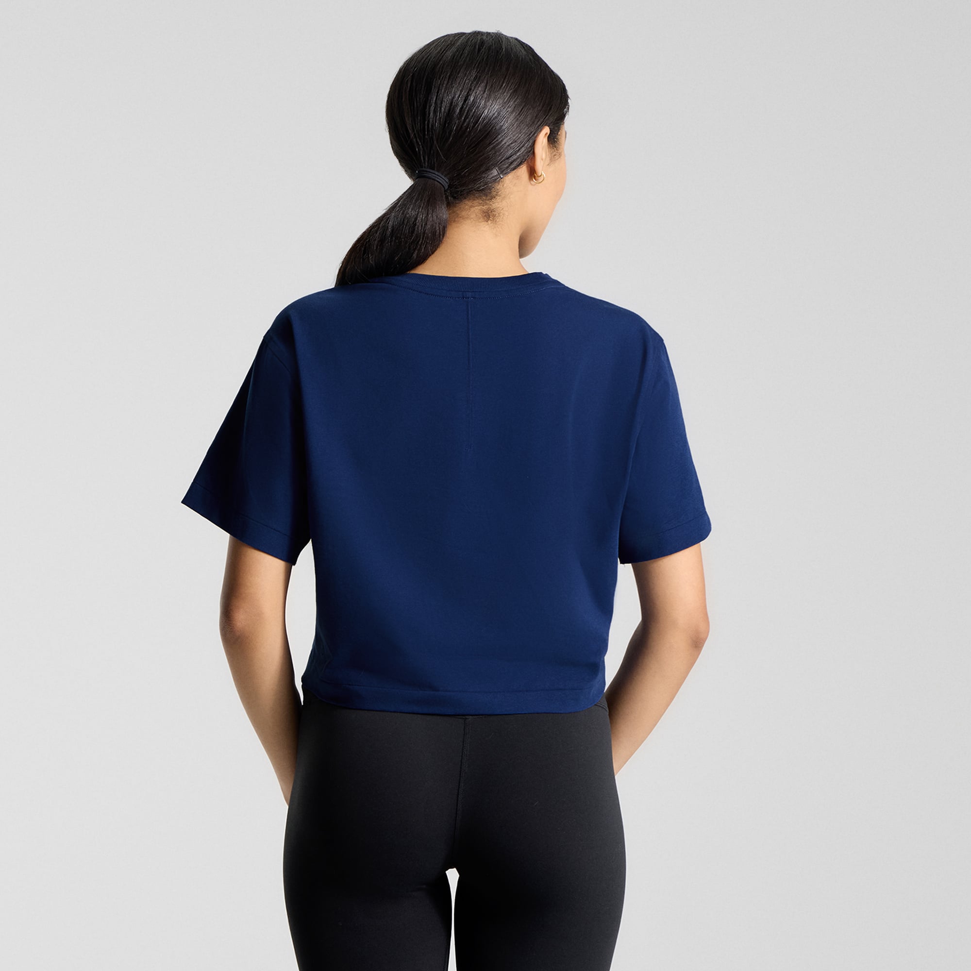 T-shirt court en coton biologique lululemon Midnight Shadow Atlanta Braves All Yours pour femme