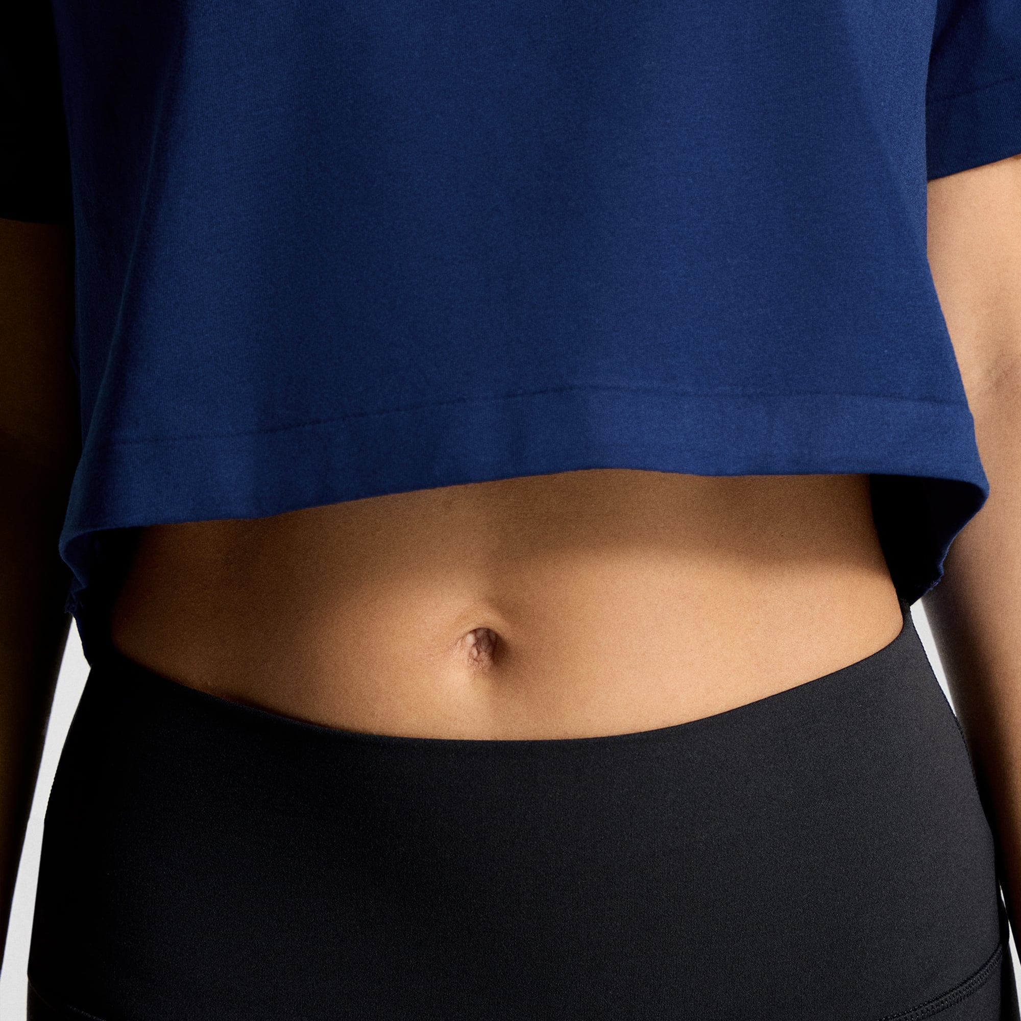 T-shirt court en coton biologique lululemon Midnight Shadow Atlanta Braves All Yours pour femme