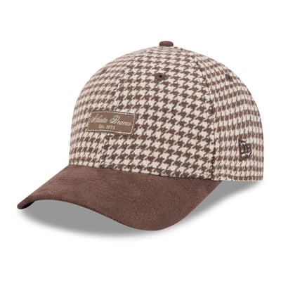 Atlanta Braves New Era Women's Faux Wool 9FORTY A-Frame M-Crown Adjustable Hat - Light Brown