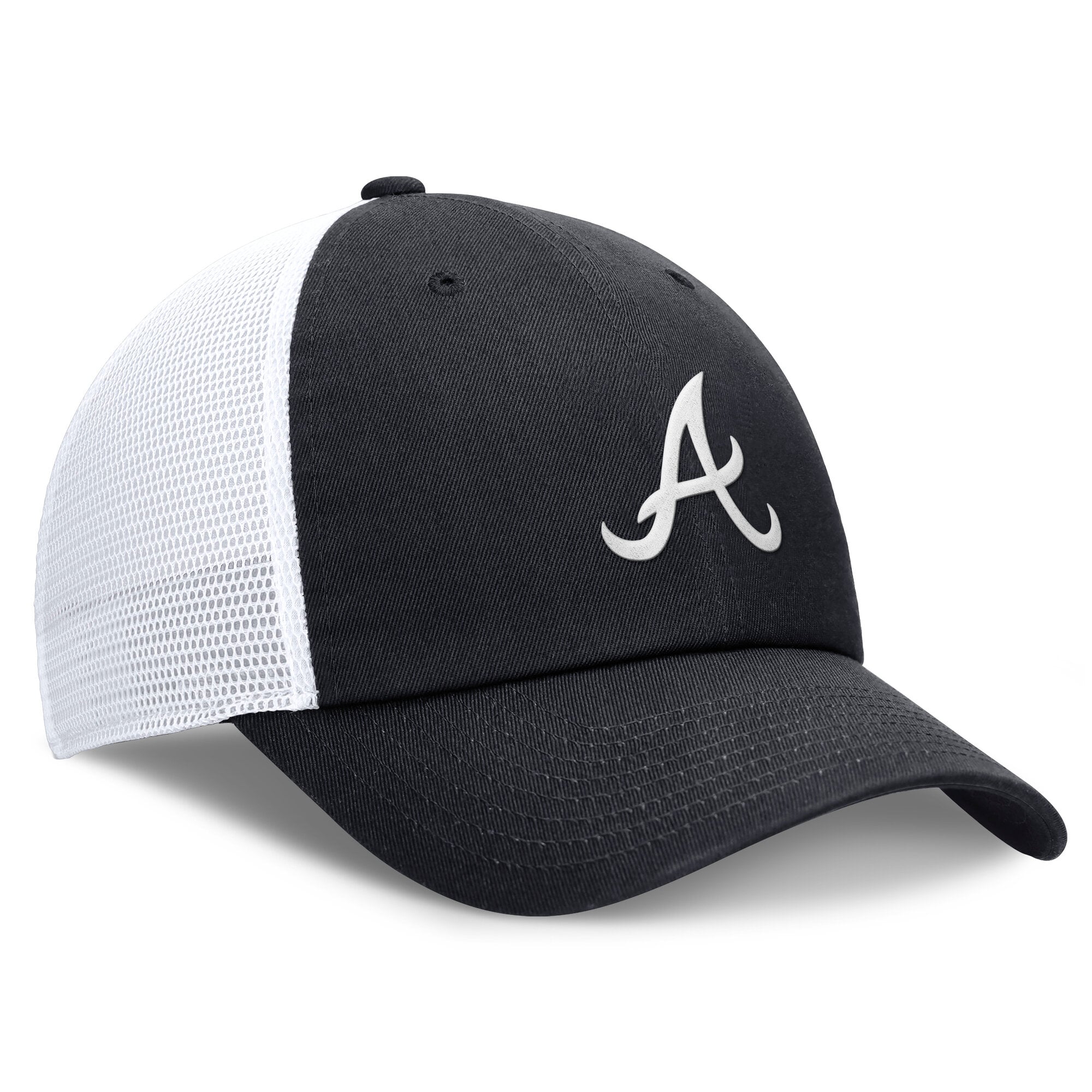 Women's Nike Navy/White Atlanta Braves Club Trucker Adjustable Hat