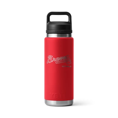 Atlanta Braves YETI 26oz. Rambler Chug Water Bottle