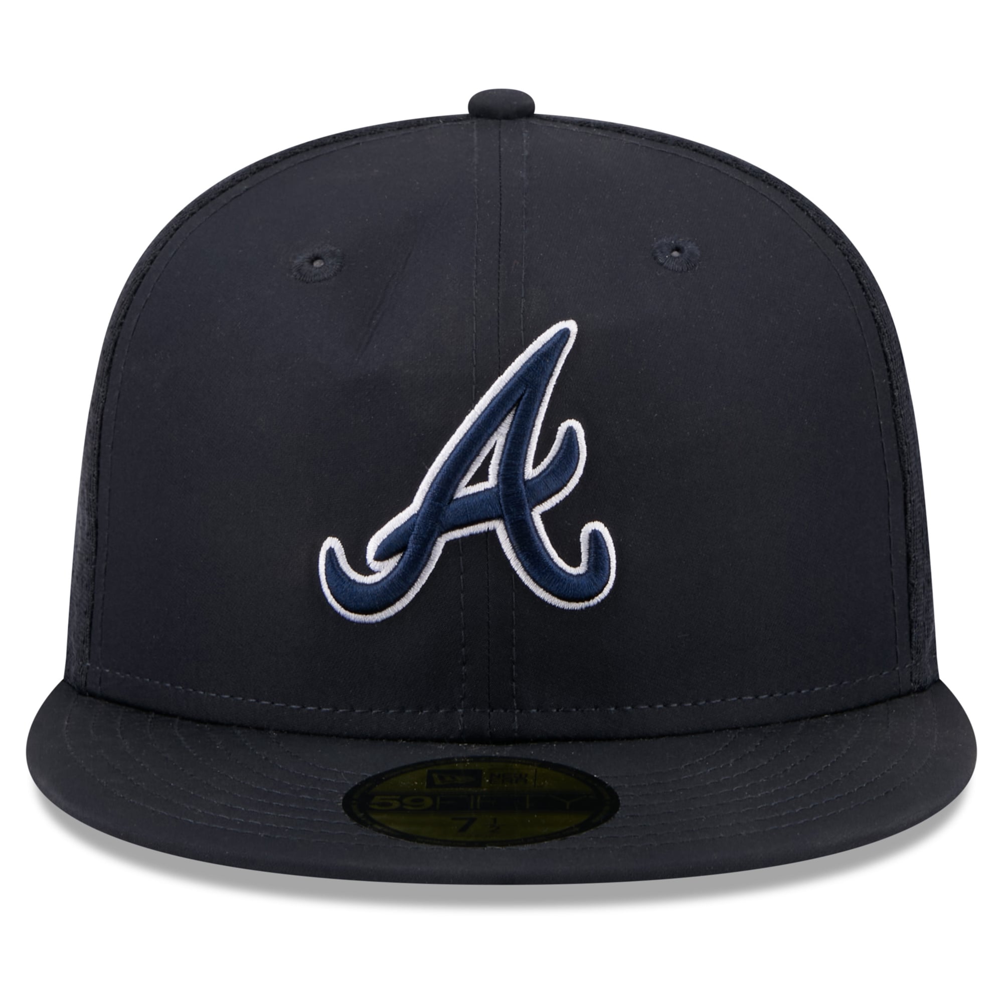 Youth New Era Navy Atlanta Braves Batting Practice 59FIFTY Fitted Hat