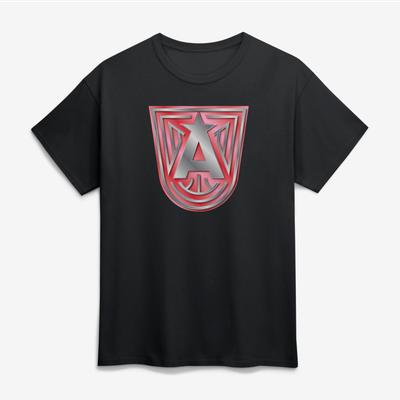 Atlanta Dream Big & Tall Metallic Mascot T-Shirt - Black