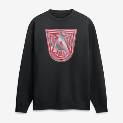 Atlanta Dream  Metallic Mascot Sweatshirt - Black