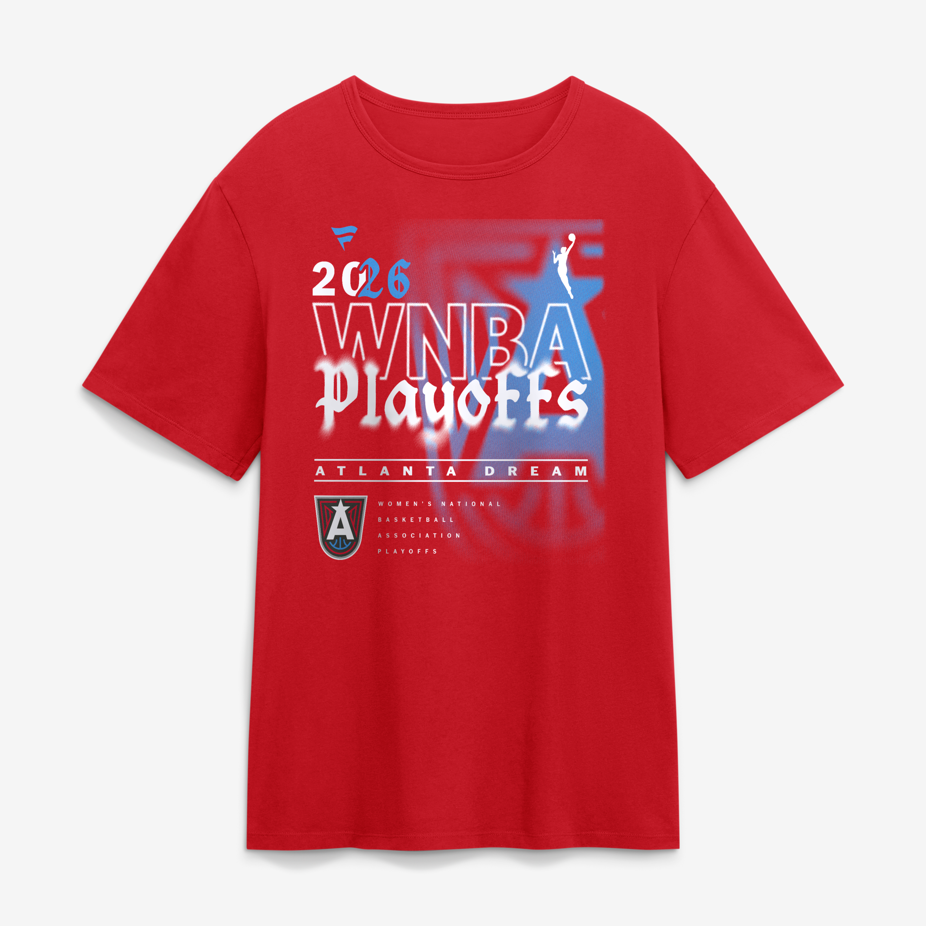 Men's Fanatics Red Atlanta Dream 2026 WNBA Playoffs T-Shirt