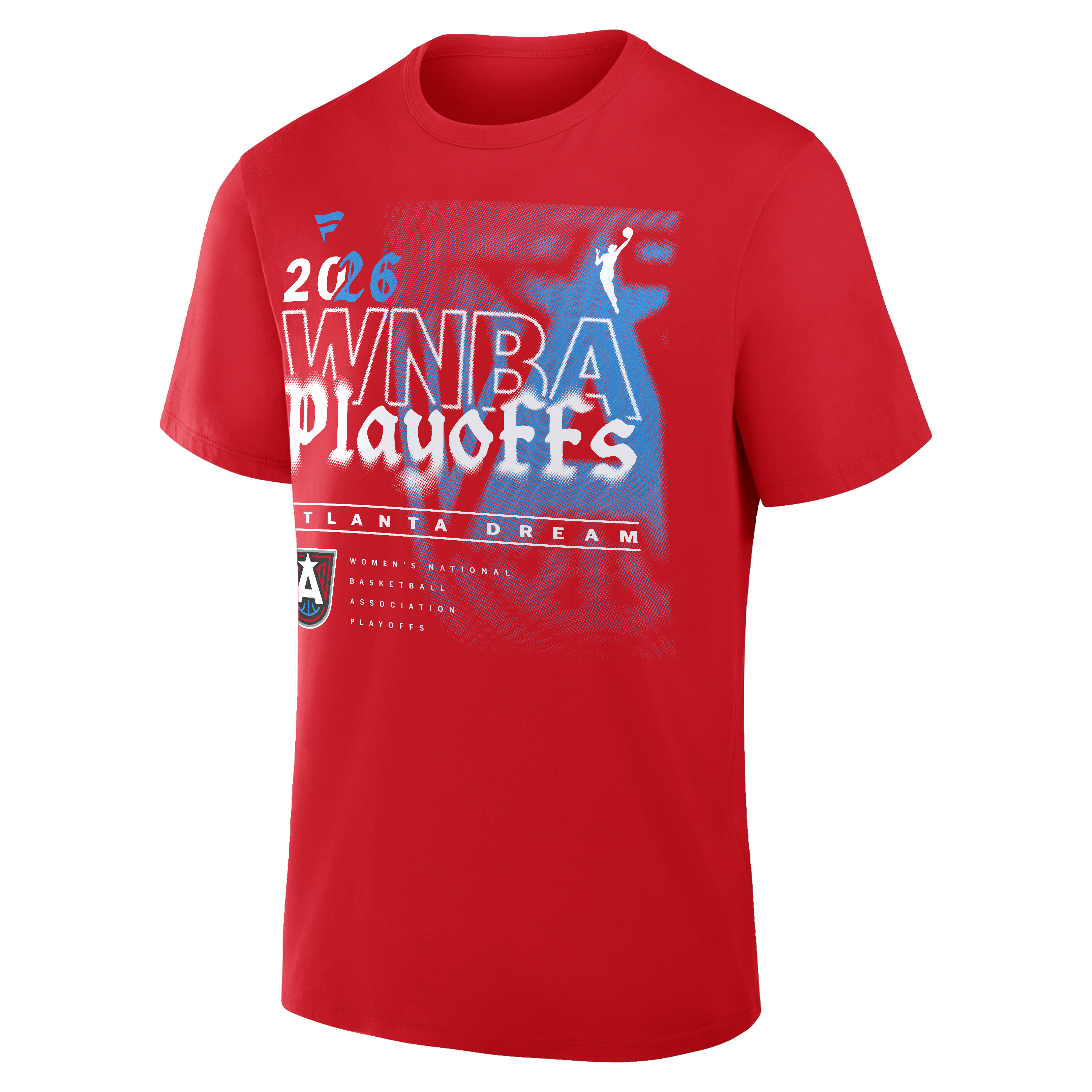 Men's Fanatics Red Atlanta Dream 2026 WNBA Playoffs T-Shirt