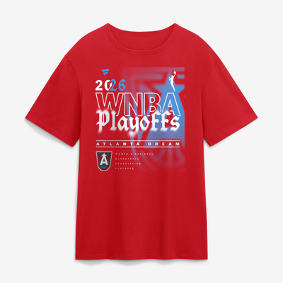 Atlanta Dream Fanatics 2026 WNBA Playoffs T-Shirt - Red