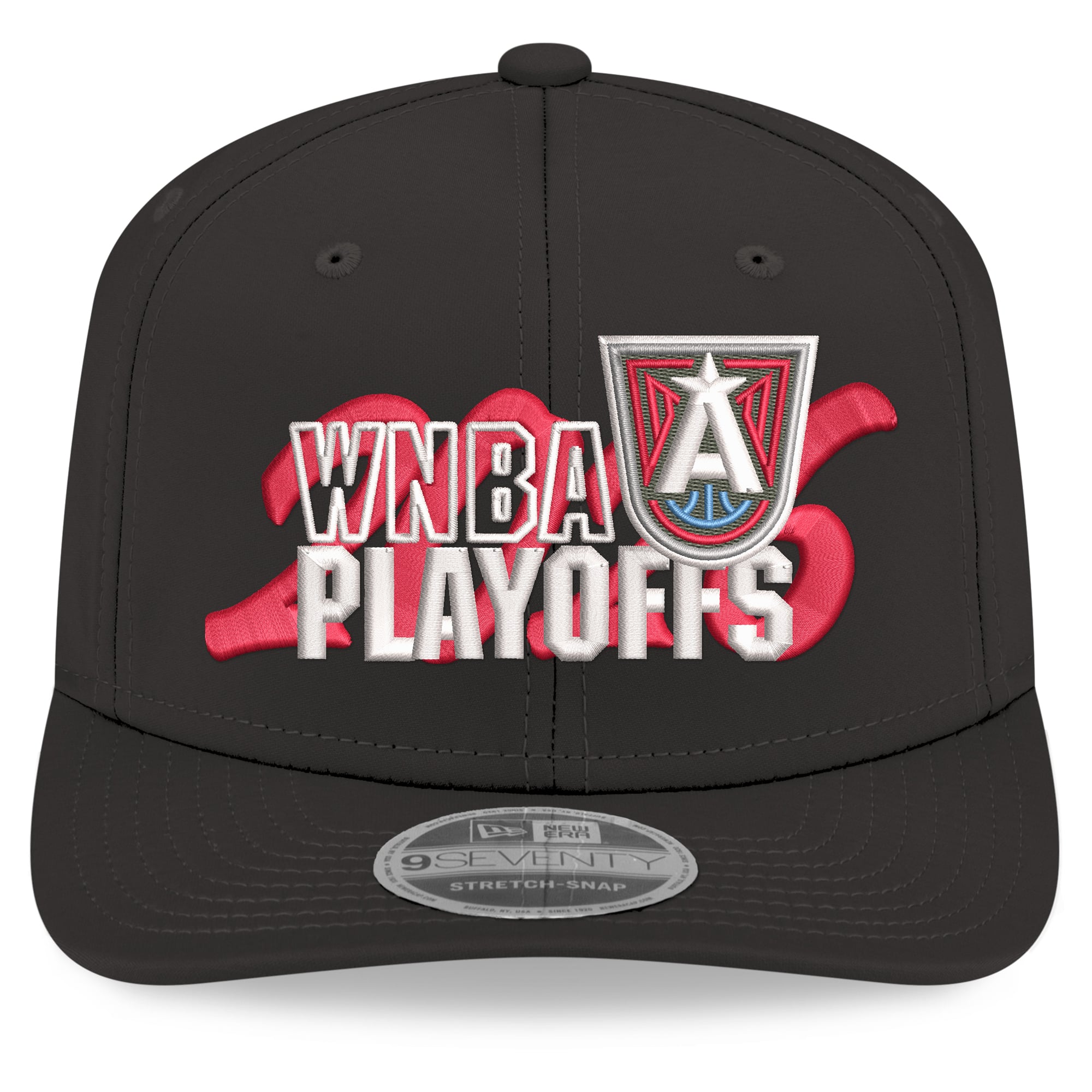 Men's New Era Black Atlanta Dream 2026 WNBA Playoffs 9SEVENTY Adjustable Hat