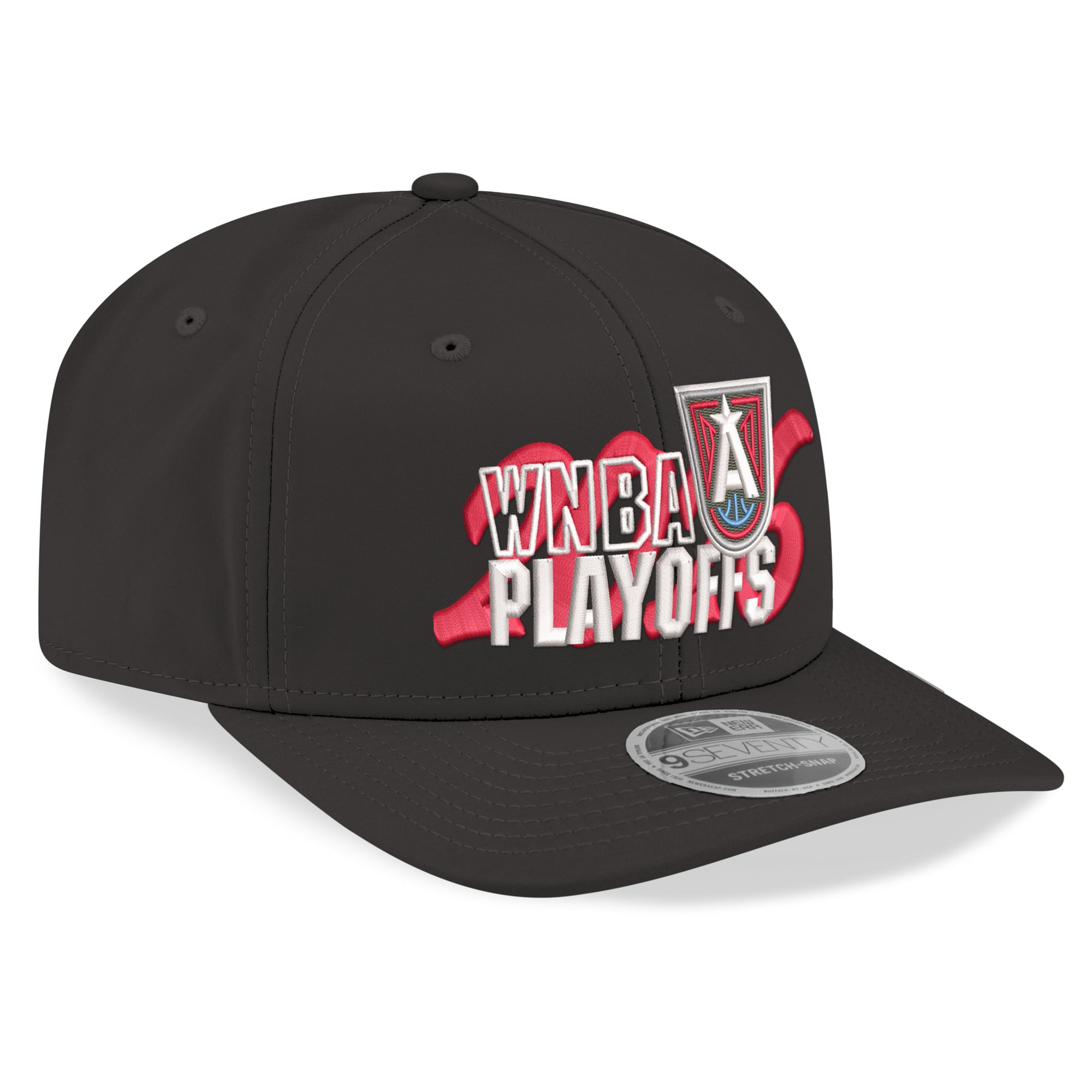 Men's New Era Black Atlanta Dream 2026 WNBA Playoffs 9SEVENTY Adjustable Hat