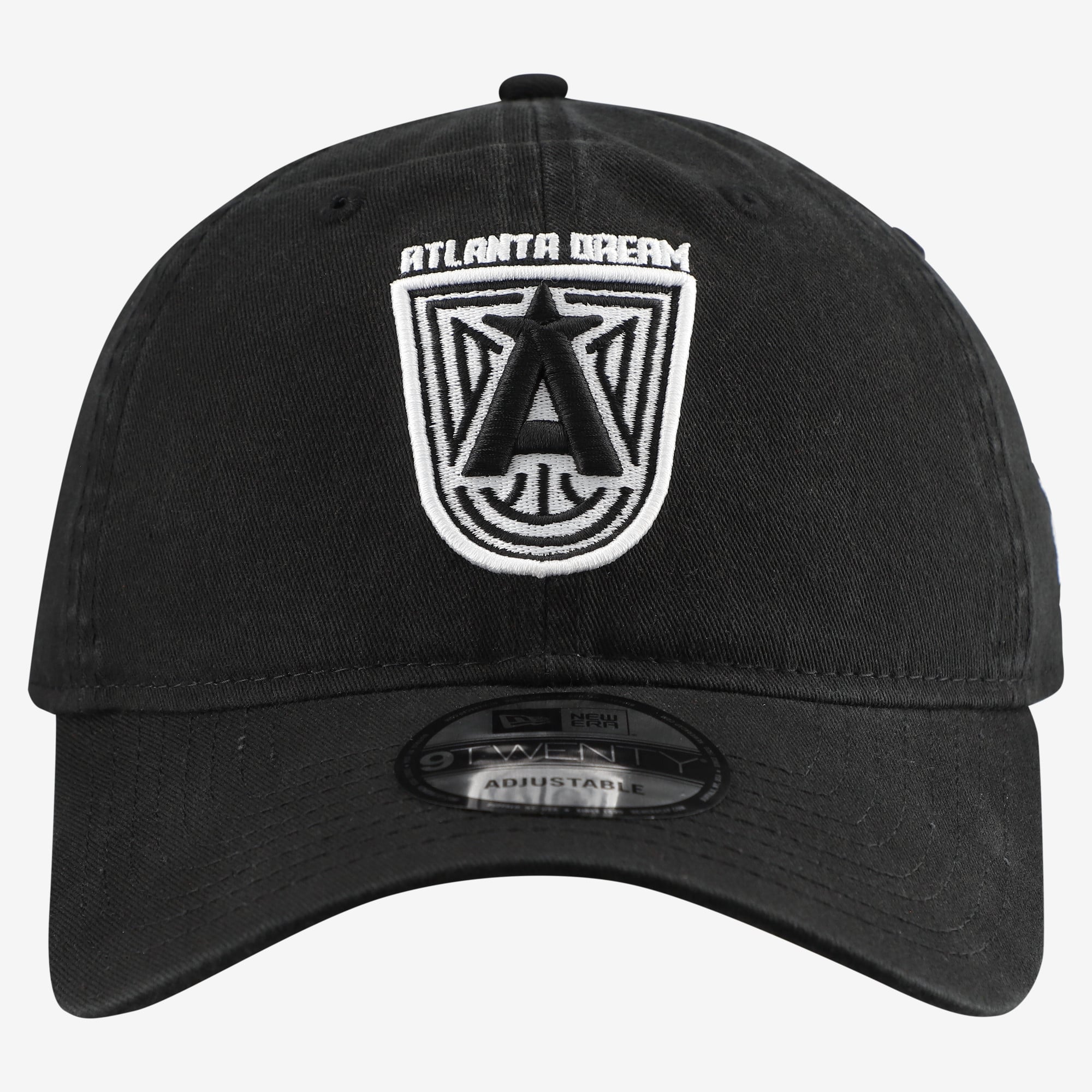 Men's New Era Black Atlanta Dream 9TWENTY Adjustable Hat