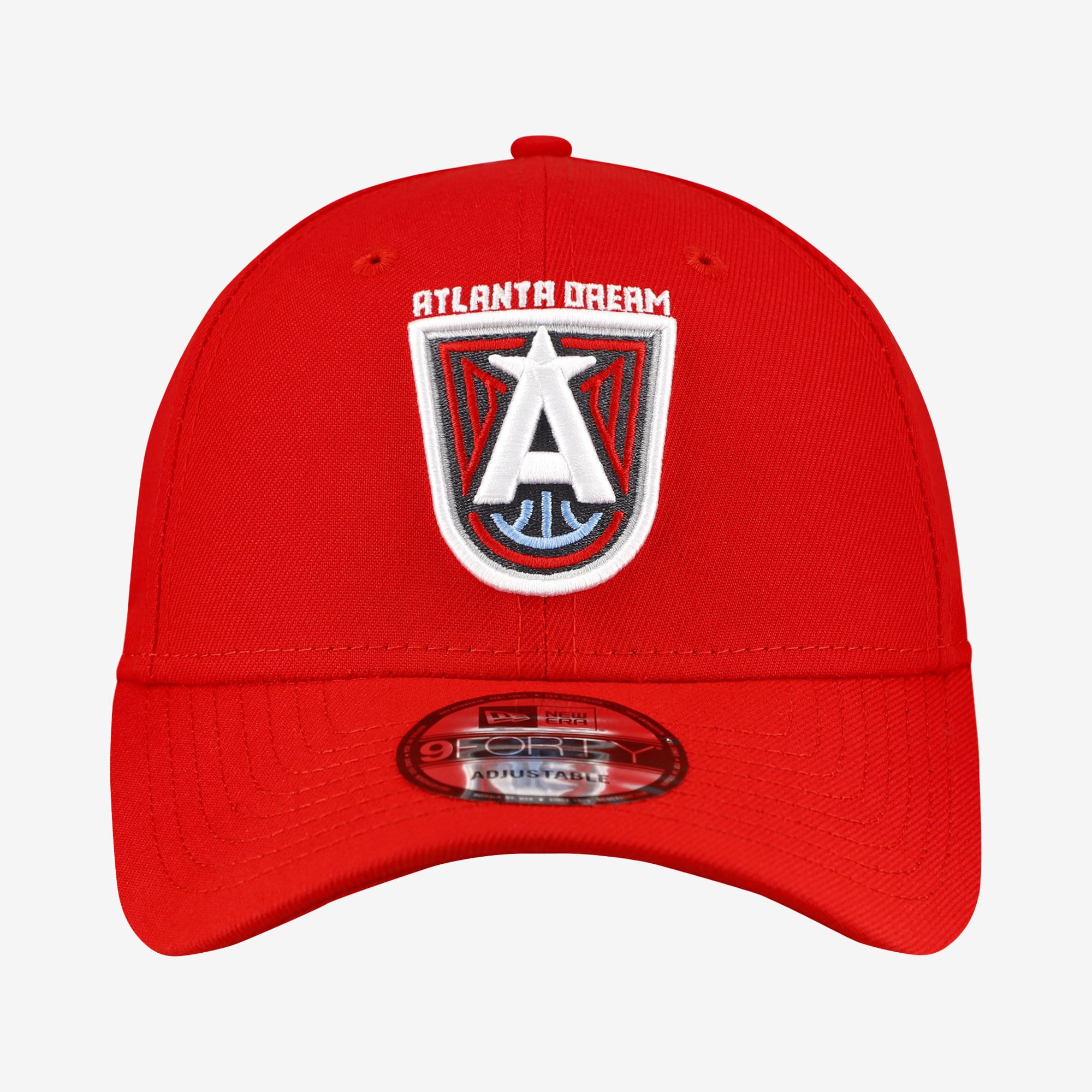 Men's New Era Red Atlanta Dream Team 9FORTY Adjustable Hat
