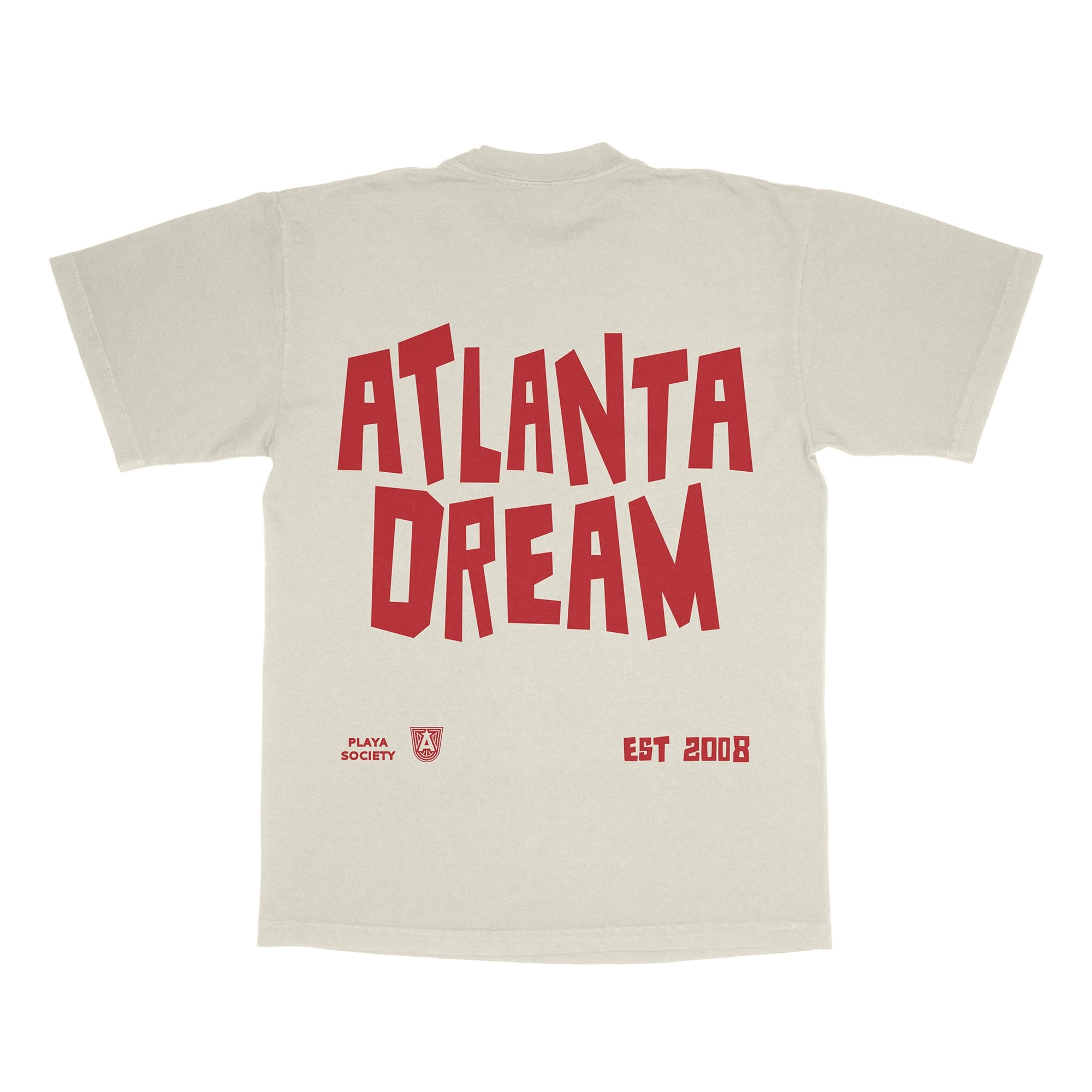 T-shirt unisexe Playa Society Oatmeal Atlanta Dream Est