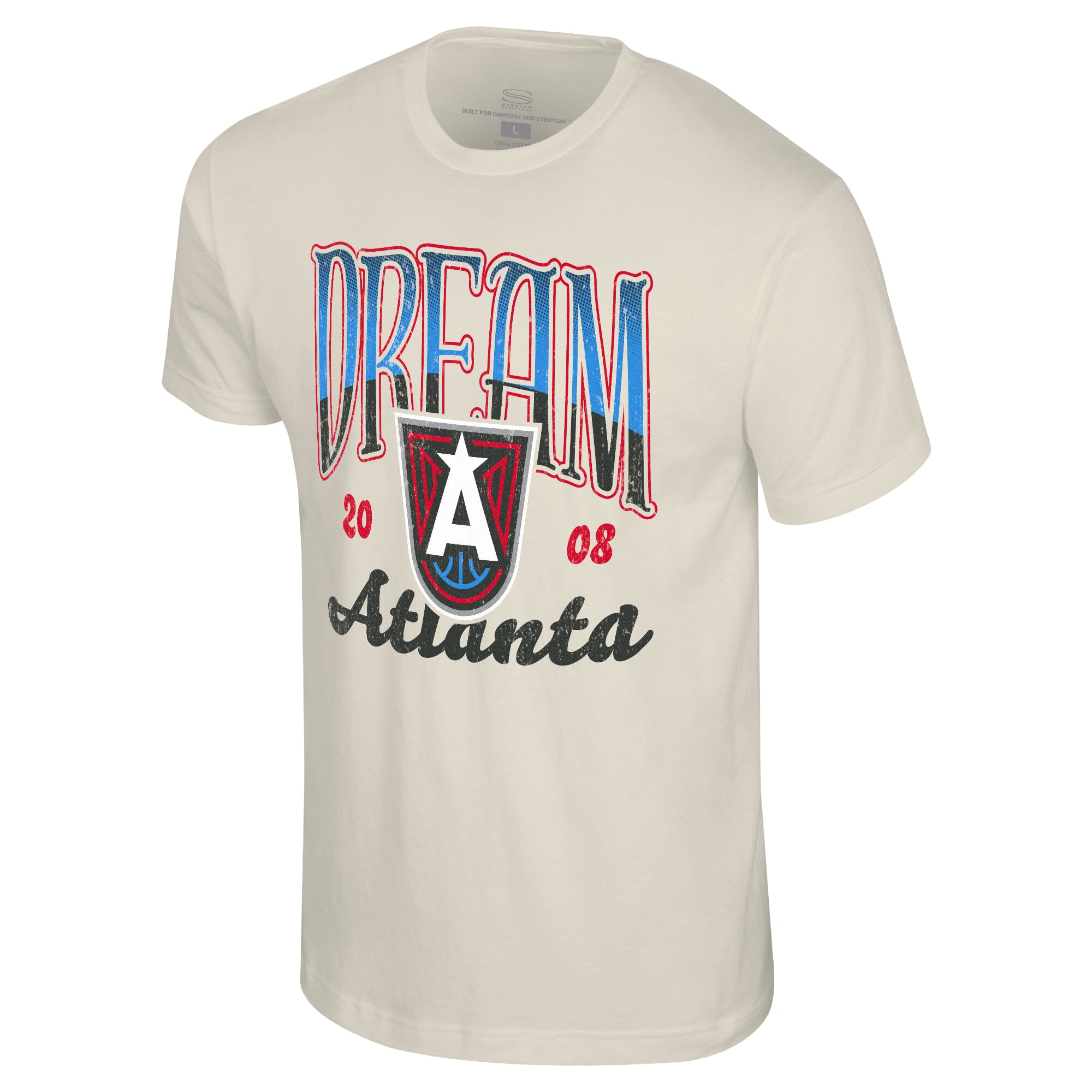 Unisex Stadium Essentials Natural Atlanta Dream Sky High T-Shirt