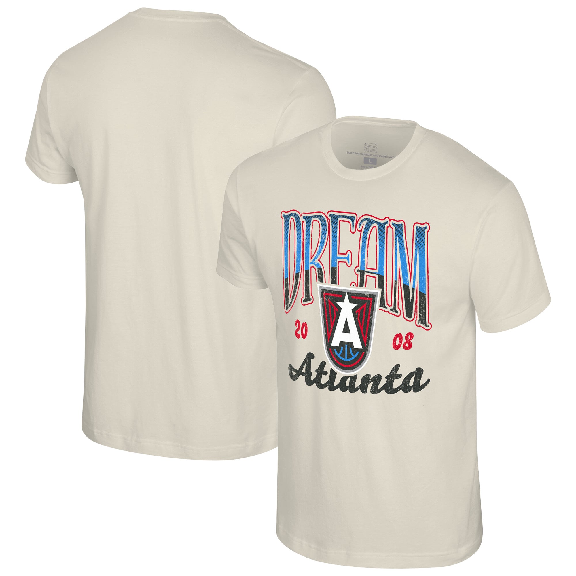 Unisex Stadium Essentials Natural Atlanta Dream Sky High T-Shirt