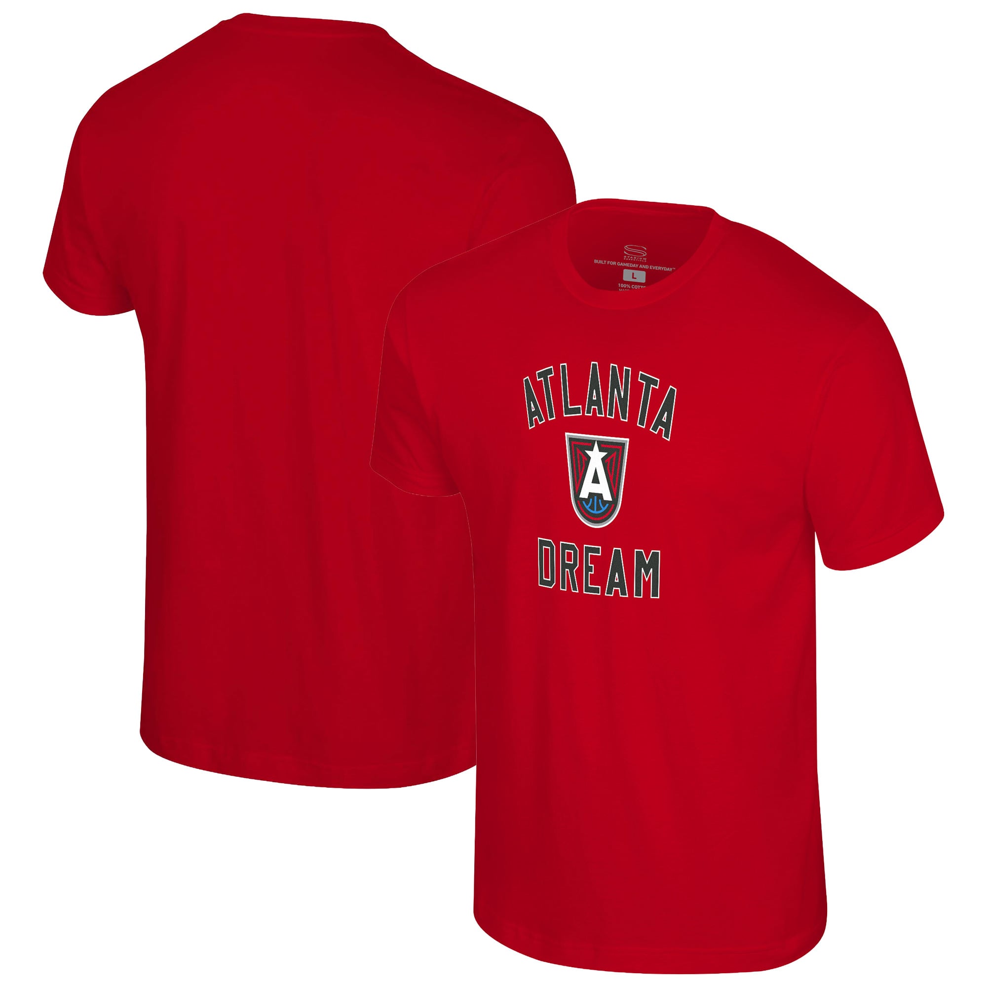 Unisex Stadium Essentials Red Atlanta Dream Athletic Soul T-Shirt
