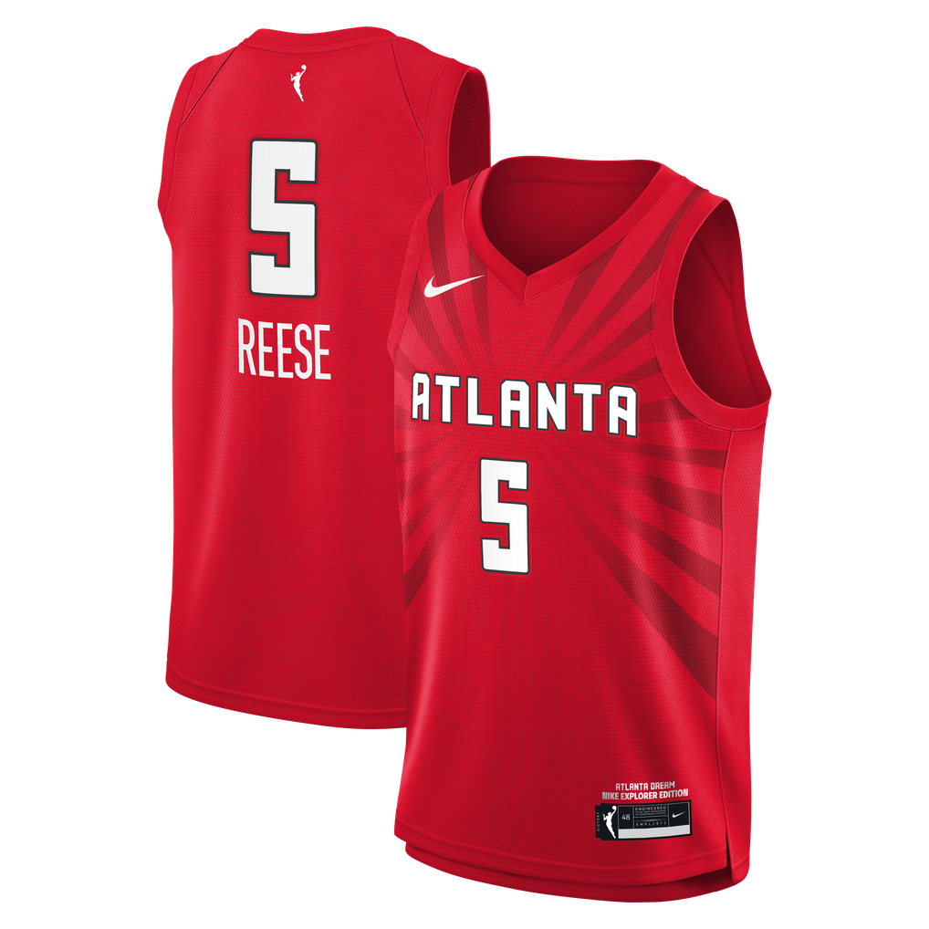 Youth Atlanta Dream Angel Reese Nike Red Explorer Edition Jersey