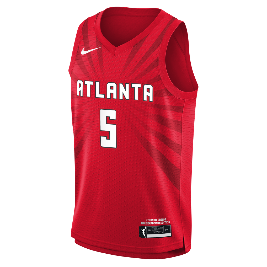 Youth Atlanta Dream Angel Reese Nike Red Explorer Edition Jersey