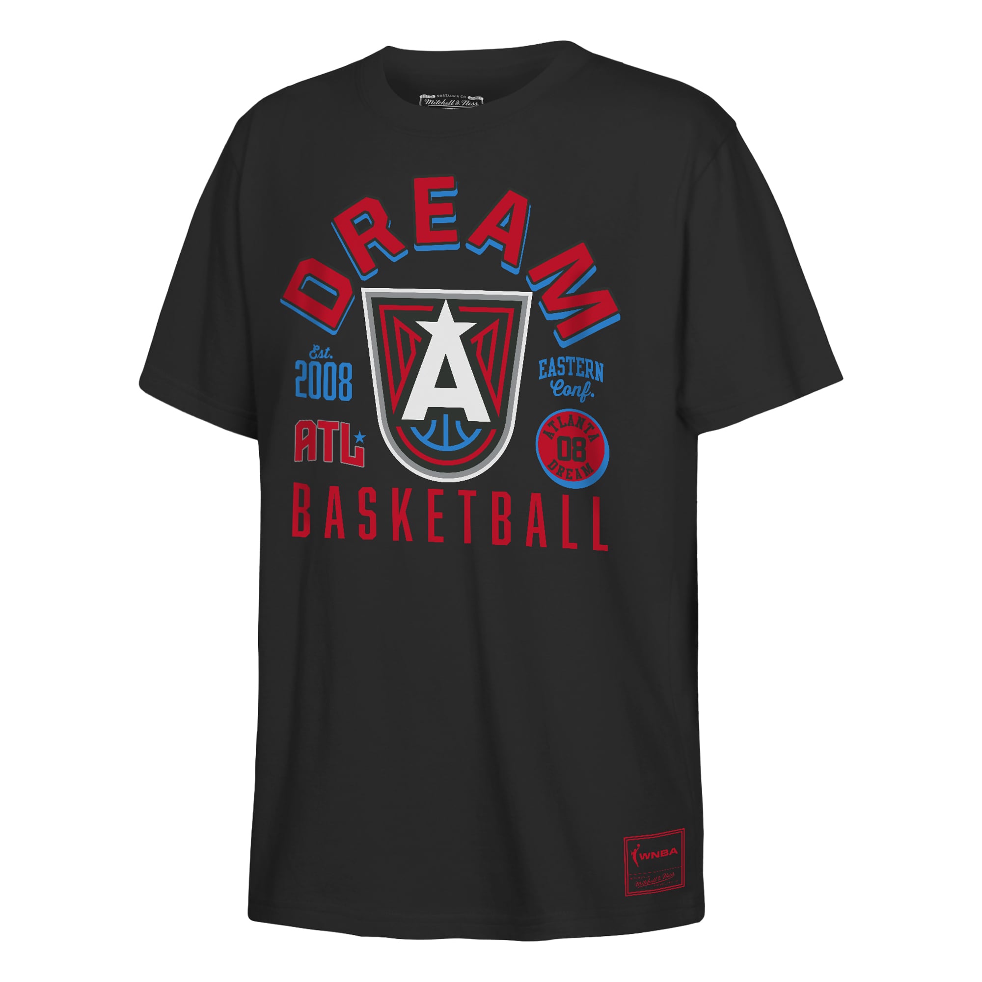 Youth Mitchell & Ness Black Atlanta Dream City So Nice T-Shirt