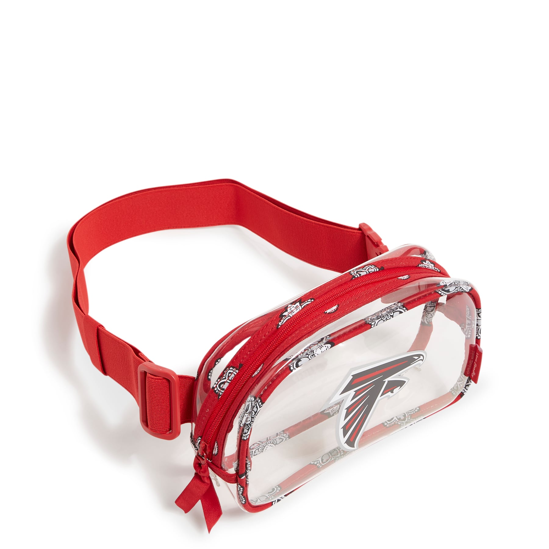 Sac banane transparent Vera Bradley des Falcons d'Atlanta