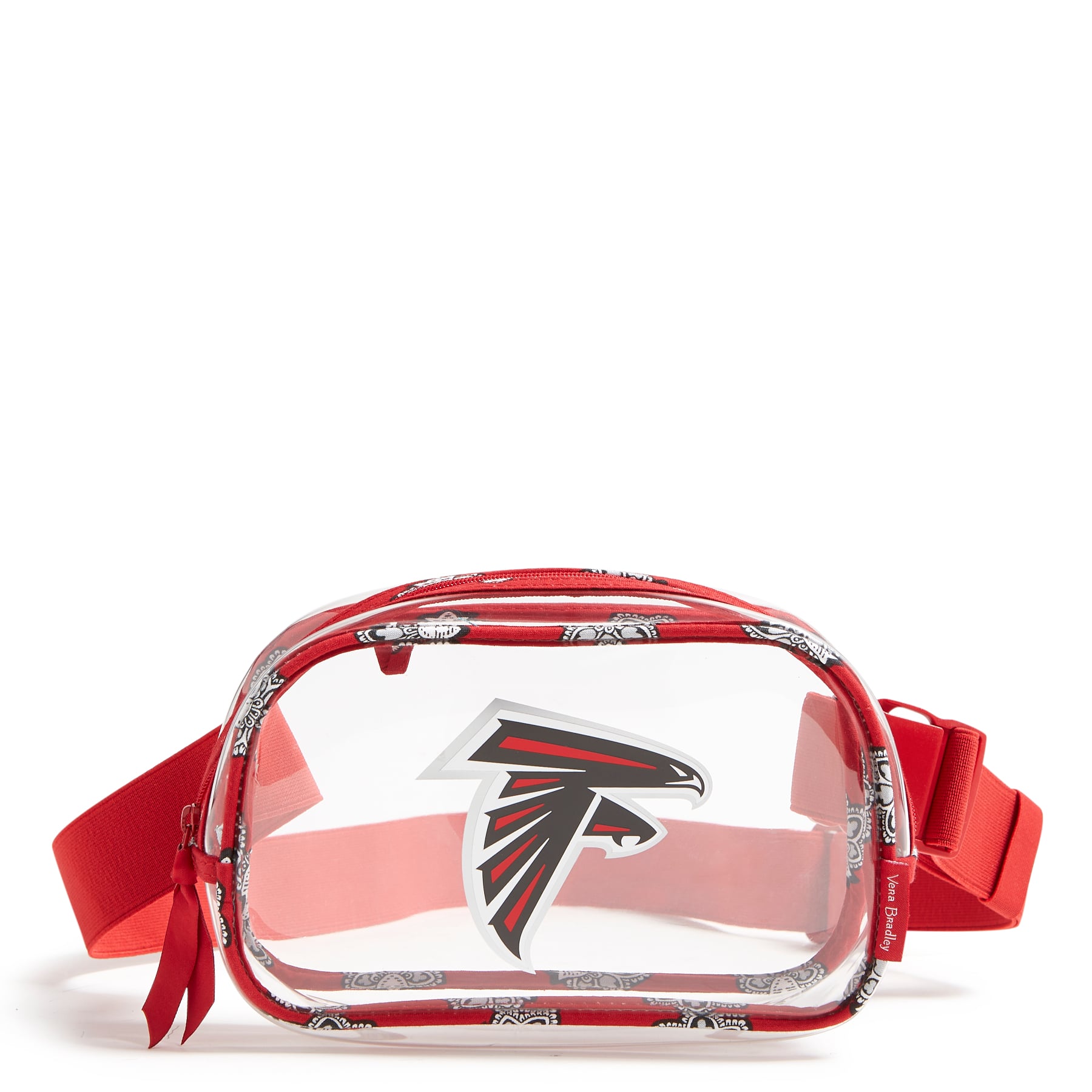 Sac banane transparent Vera Bradley des Falcons d'Atlanta