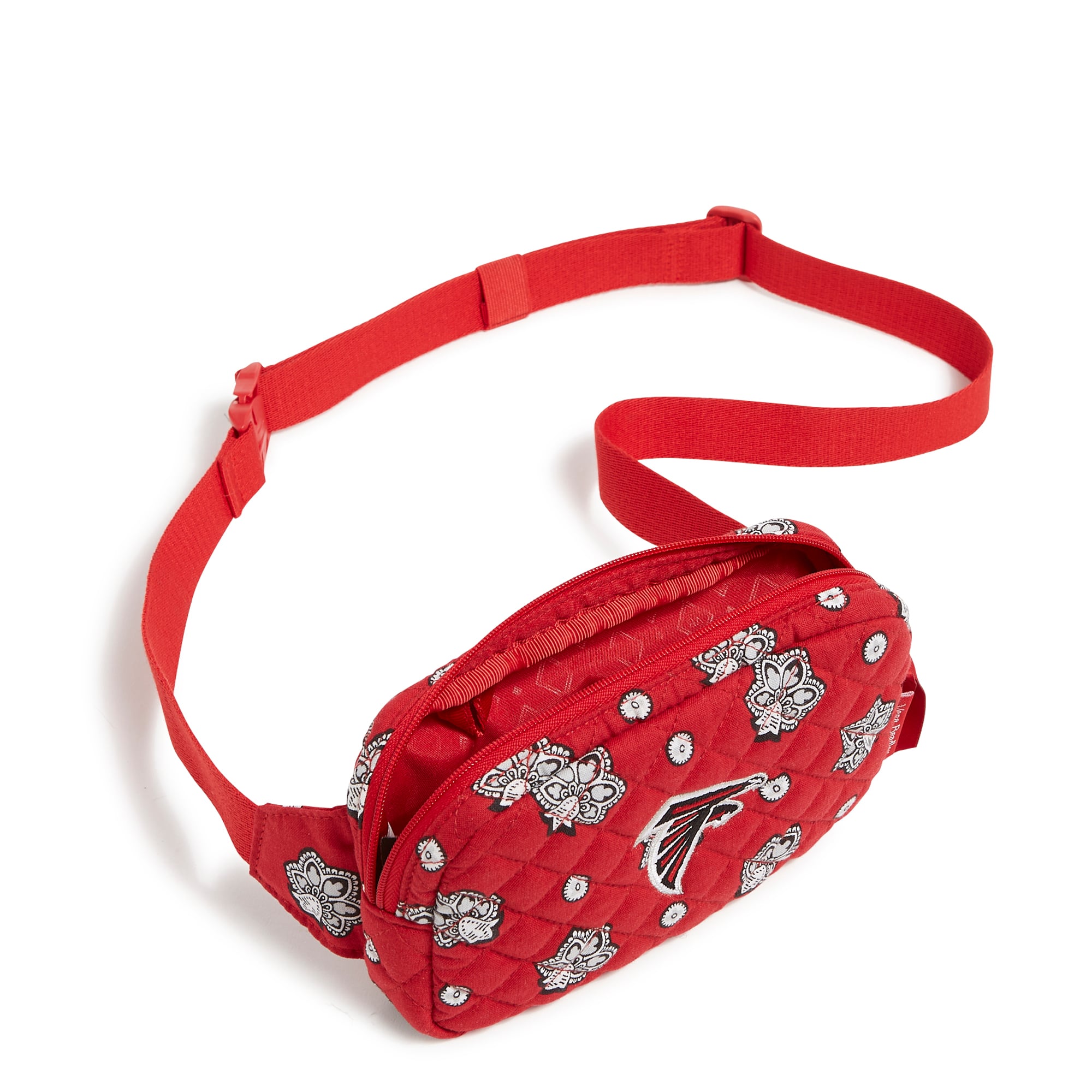 Sac banane mini Vera Bradley des Falcons d'Atlanta