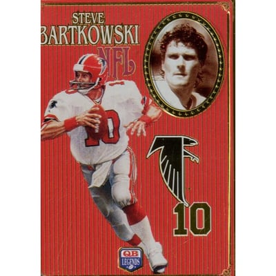 1993 Metallic Images QB Legends #1 Steve Bartkowski