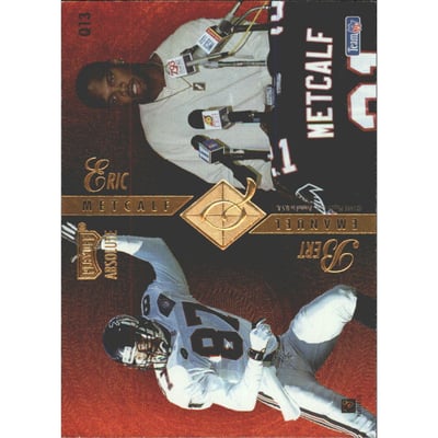 1995 Absolute Quad Series #Q13 Craig Heyward UER/Terance Mathis/Bert Emanuel/Eric Metcalf