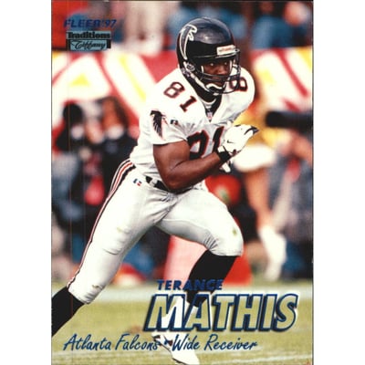 1997 Fleer Tiffany Blue #31 Terance Mathis