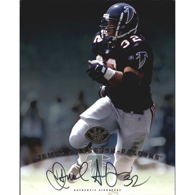 1997 Leaf Signature Autographs #5 Jamal Anderson/4000*