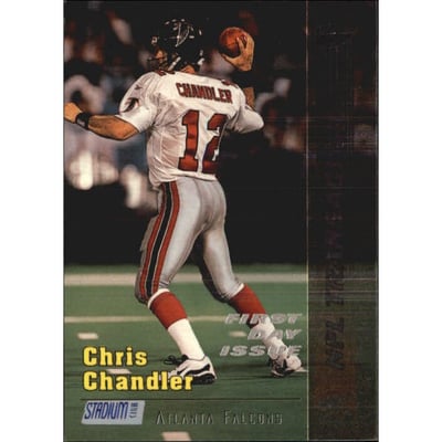 1997 Stadium Club First Day #52 Chris Chandler