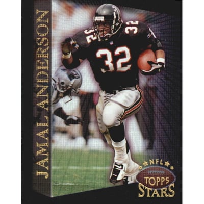 1997 Topps Stars Foil #22 Jamal Anderson